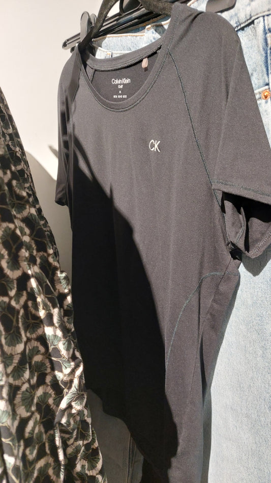 Calvin Klein T-Shirt Schwarz Gr.: L