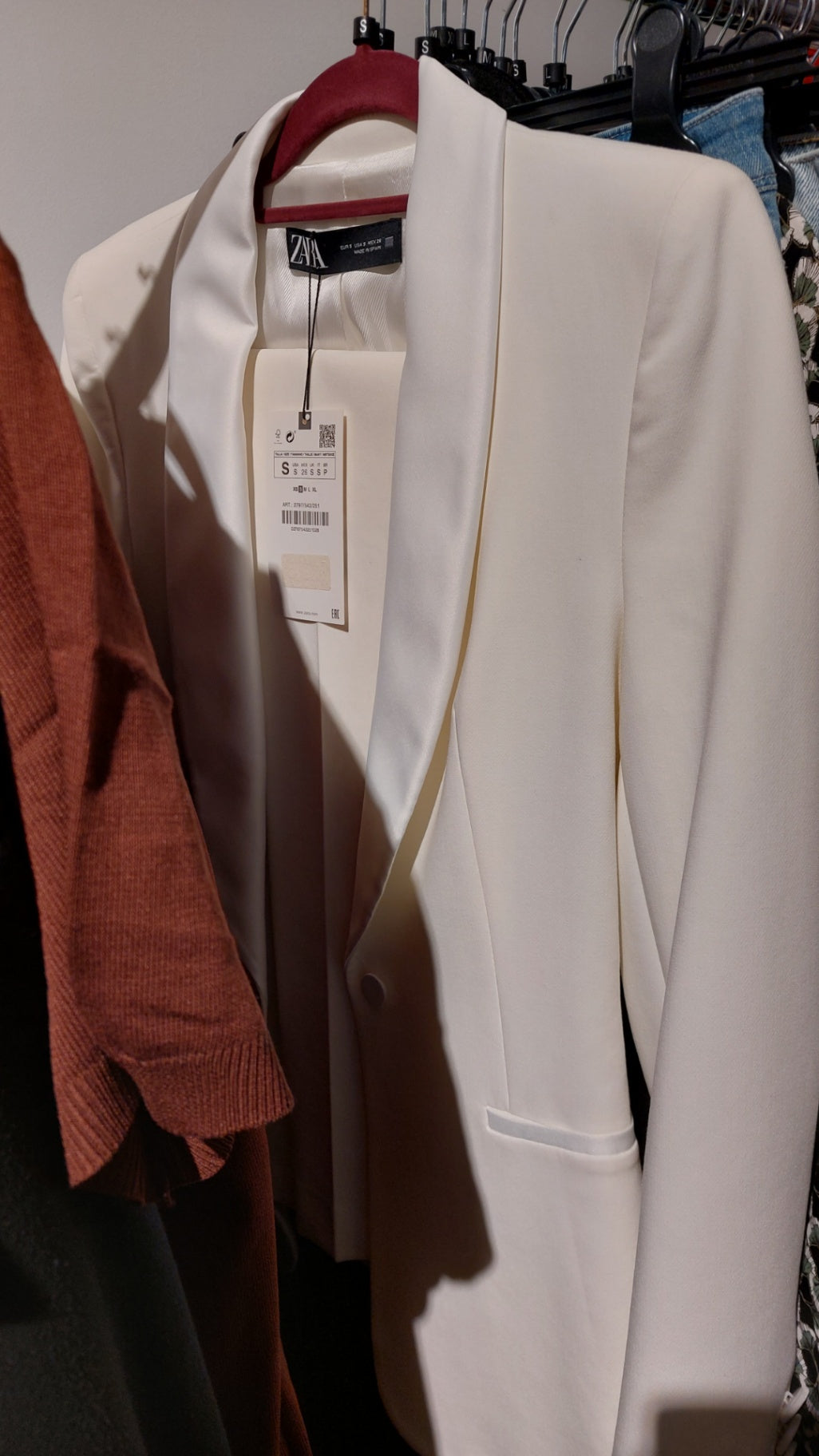 Zara Blazer Creme Gr.: S