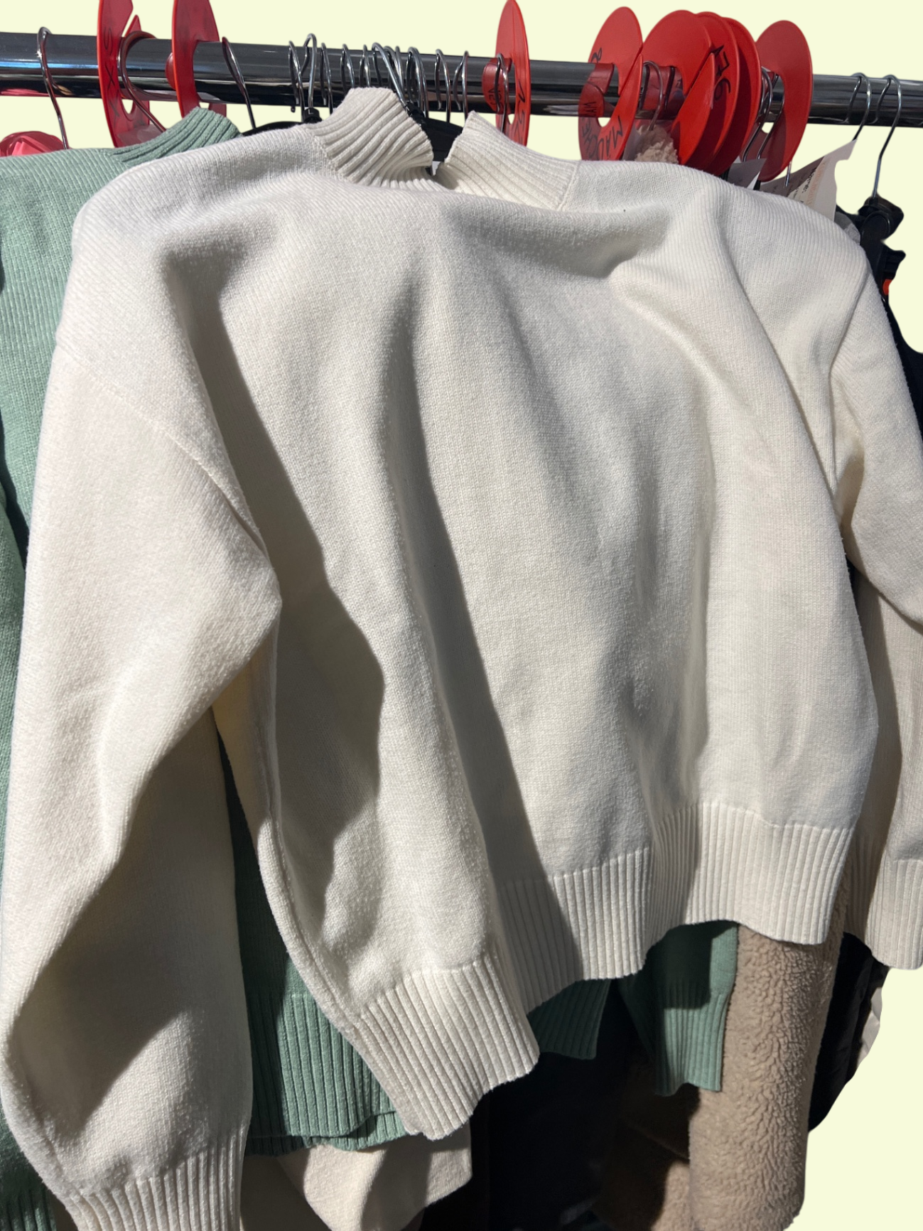 Pullover Weiß Gr.: M