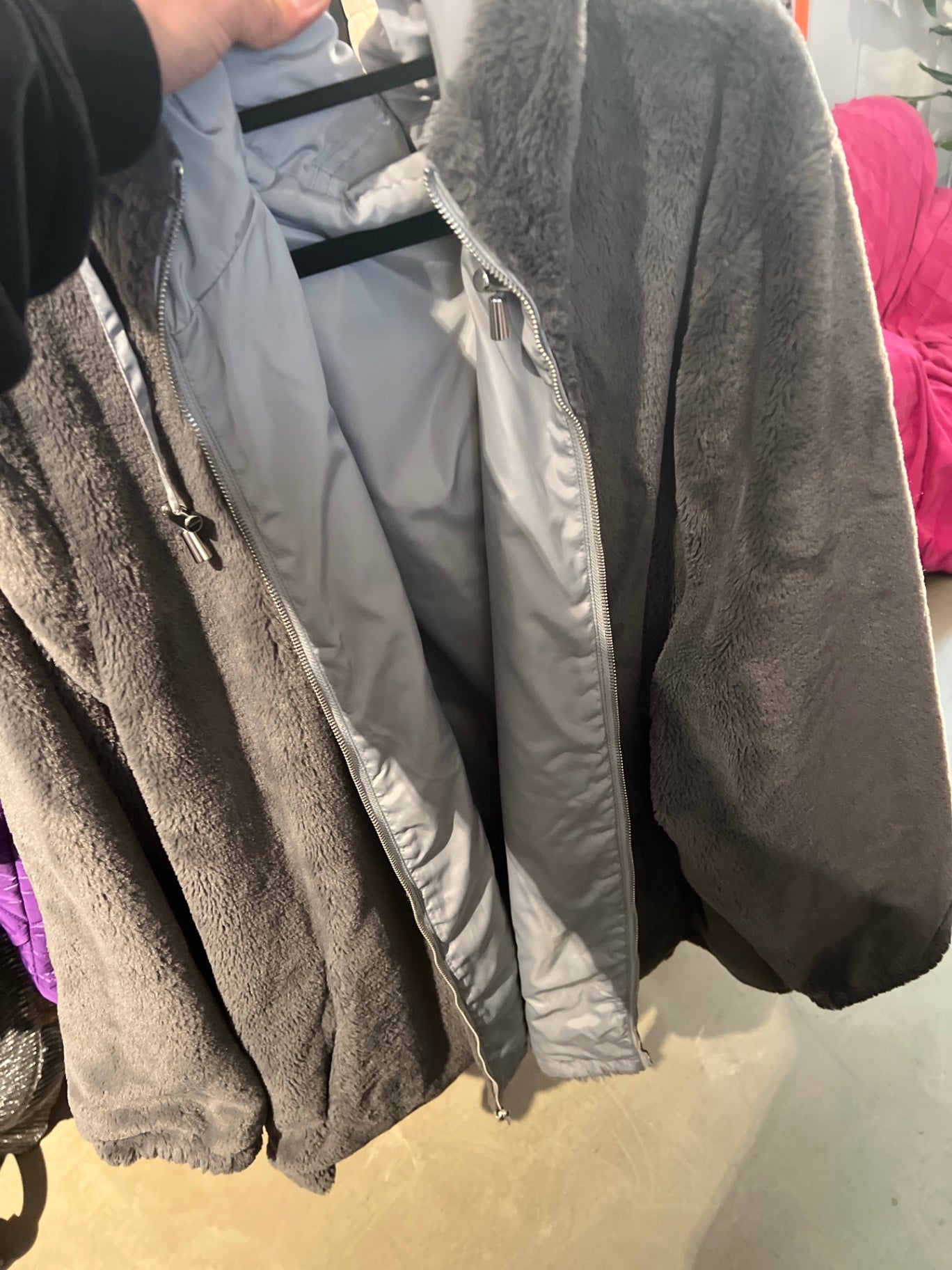 Wendejacke Grau Gr.: 56
