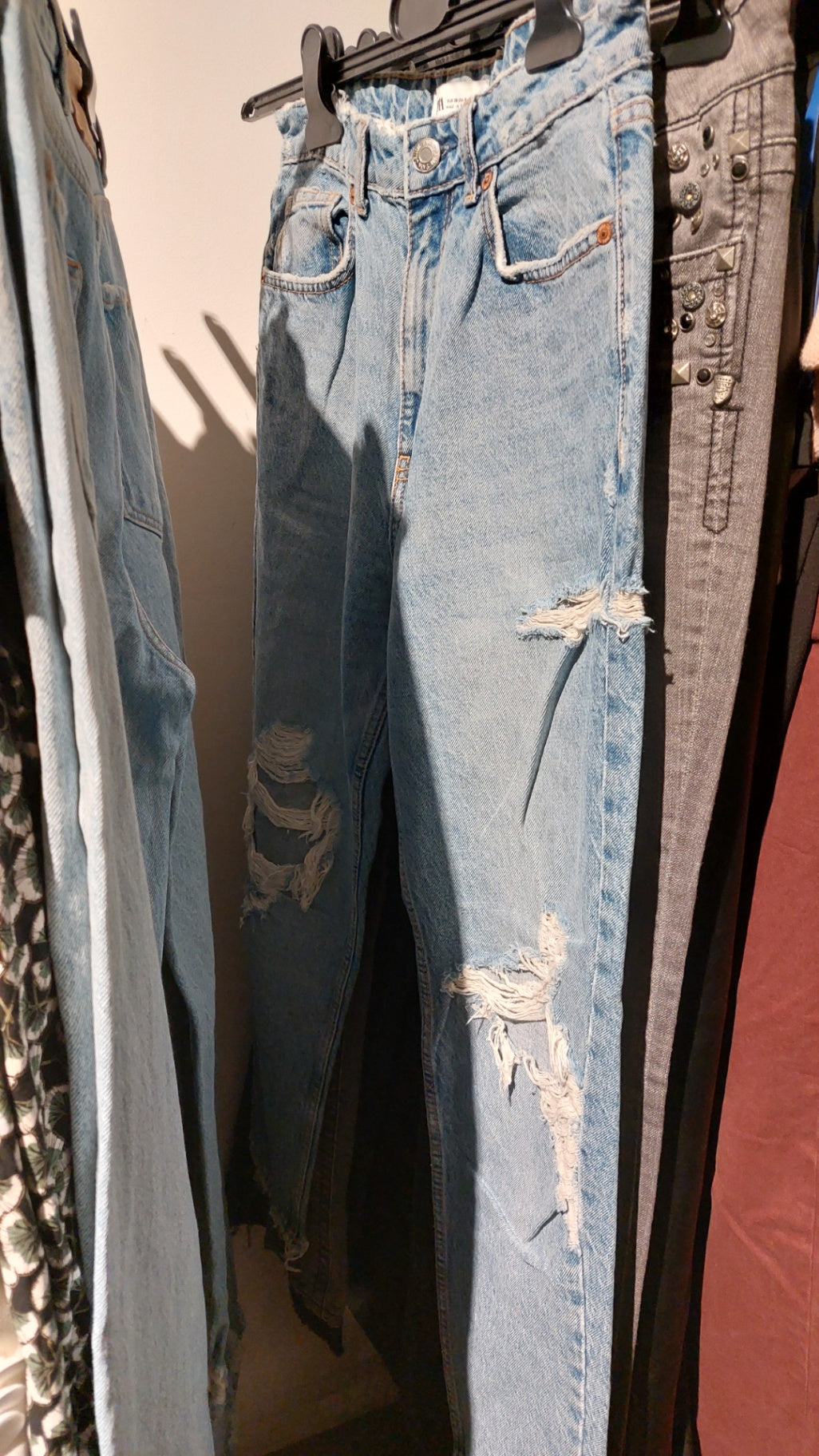 Zara Jeans Hellblau Gr.: S