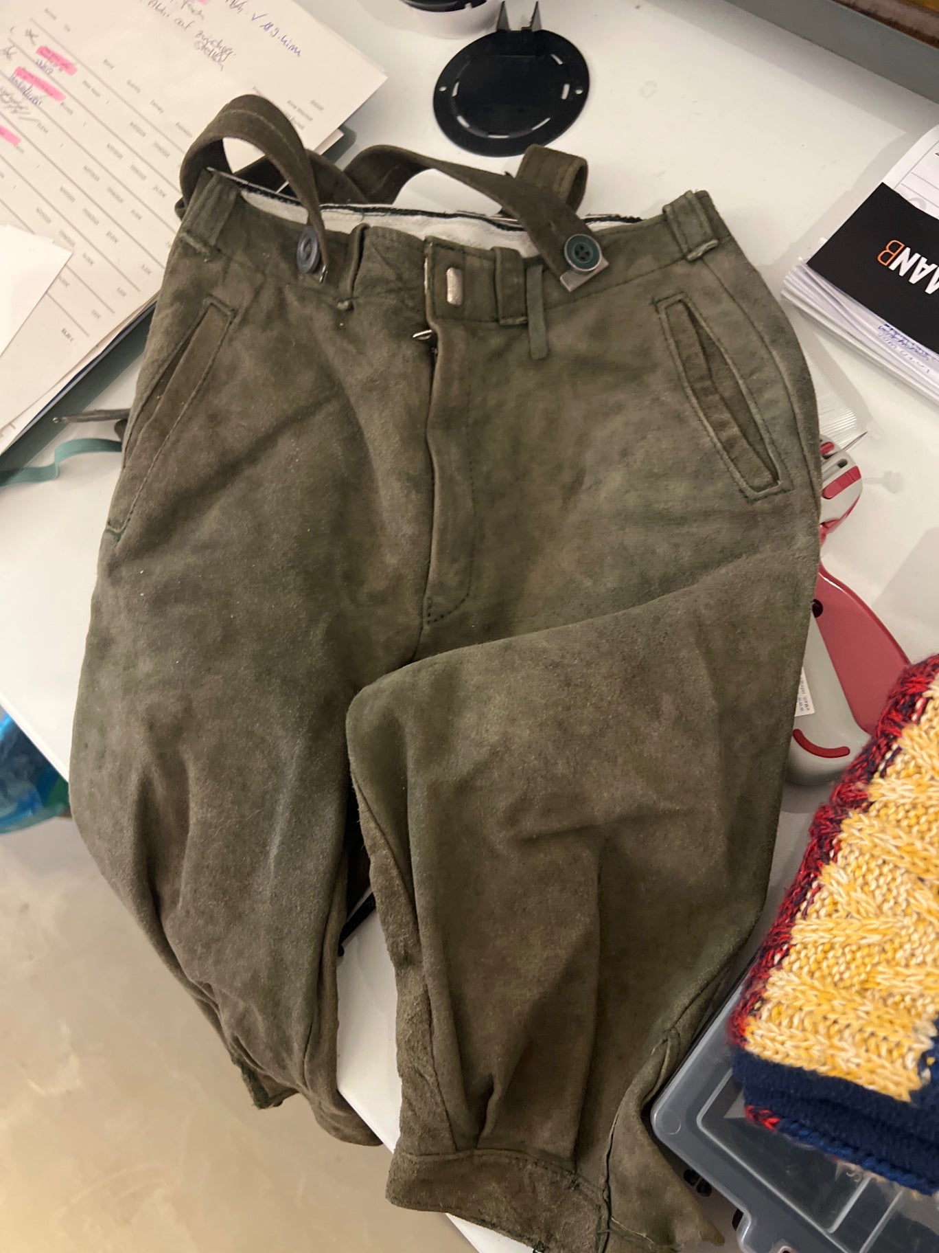 Trachtenhose Olivgrün 