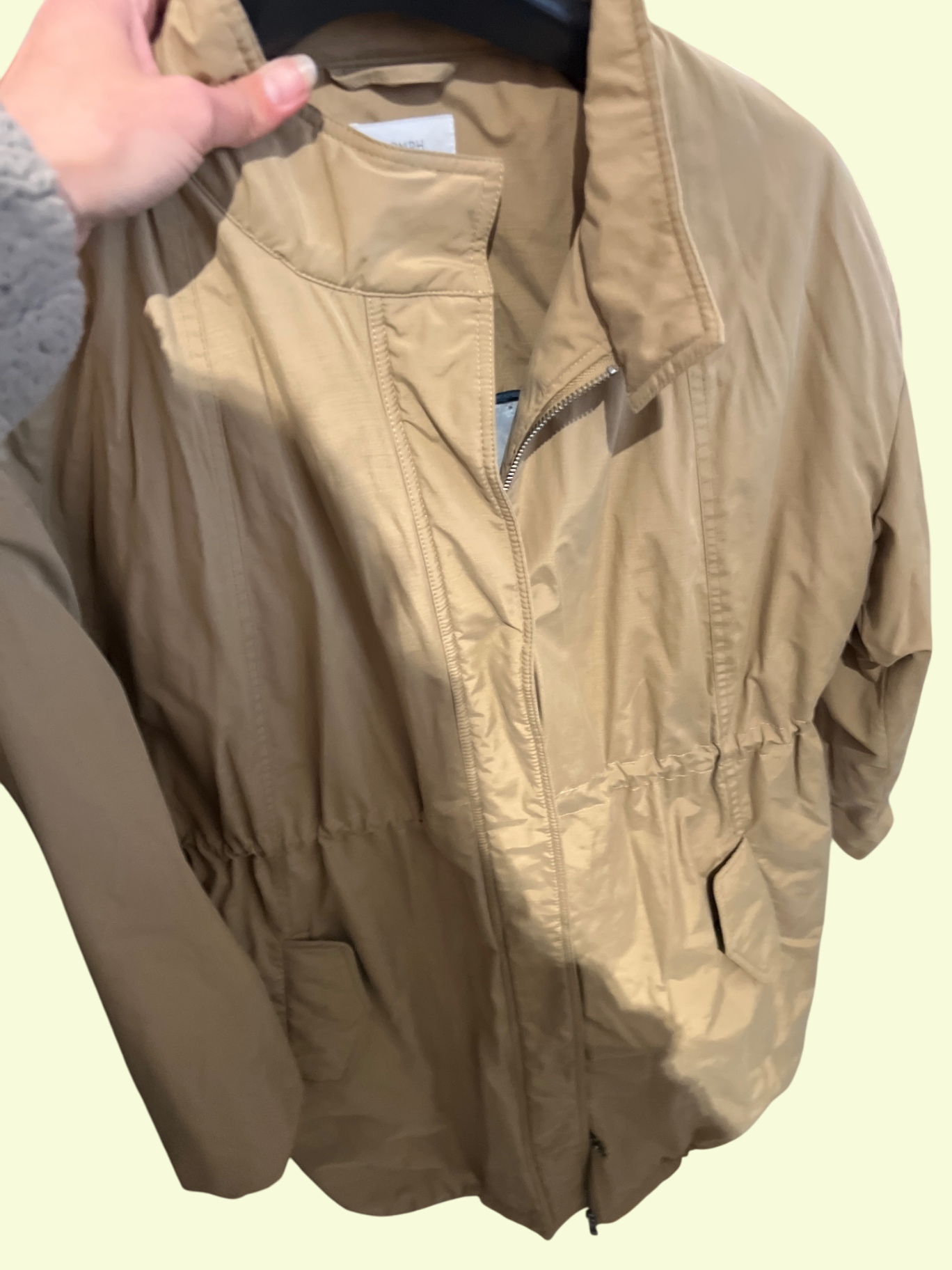 Nymph Mantel Beige Gr.: M