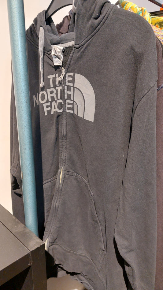 The North Face Sweatjacke Schwarz/Grau Gr.: XL