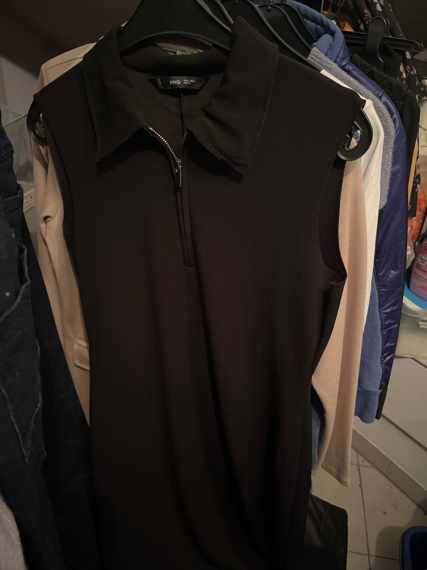 MNG Kleid Schwarz Gr.: L