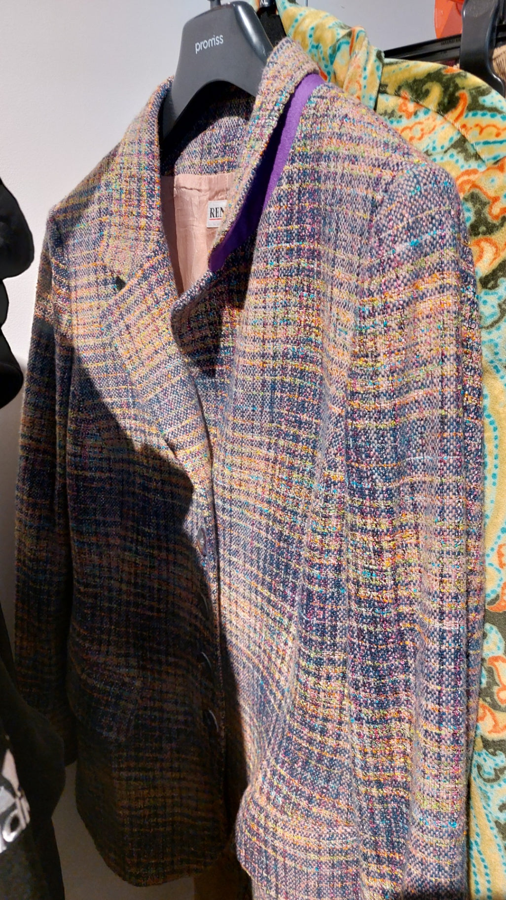 Renzo Blazer Bunt mit 50% Wolle Gr.: XL