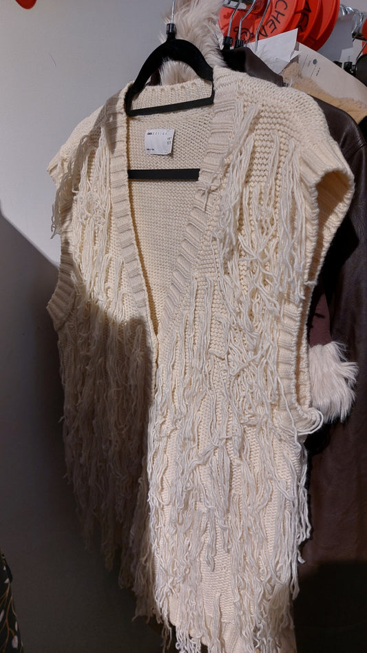 ASOS Weste Creme Gr.: 38
