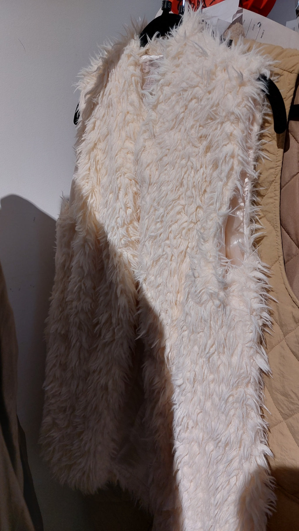 Forever 21 Weste Creme Gr.: S