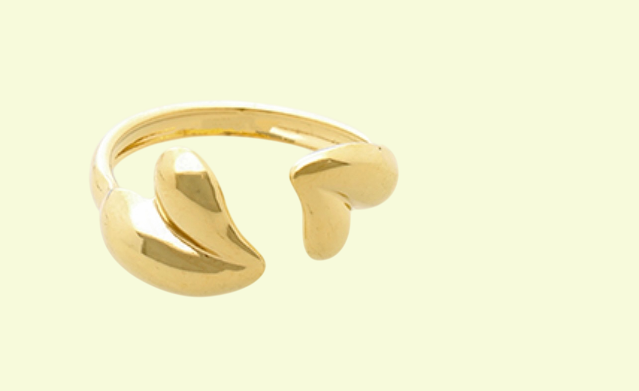 Ring Doppel-Herz