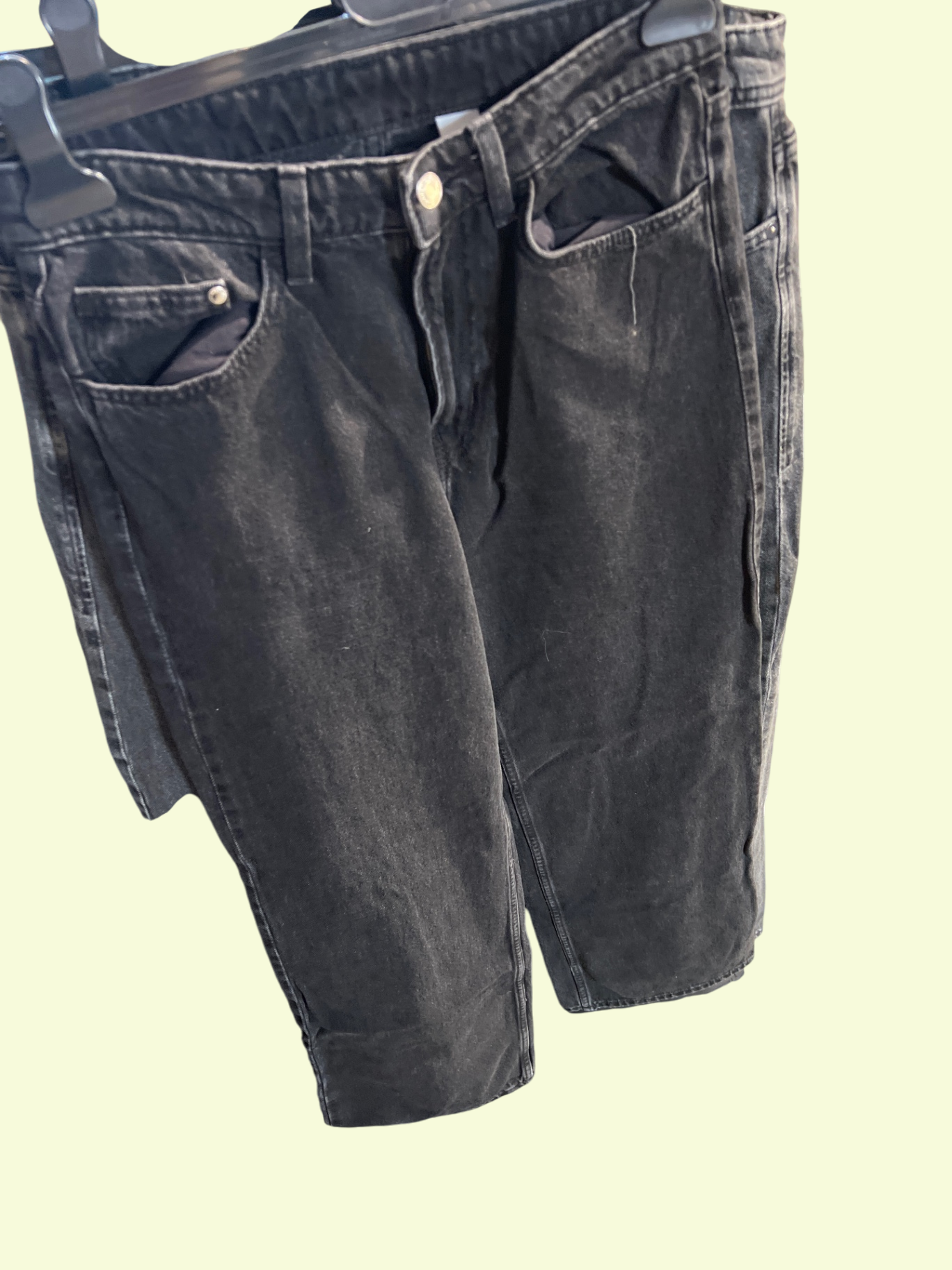 H&M Jeans Schwarz Gr.: M