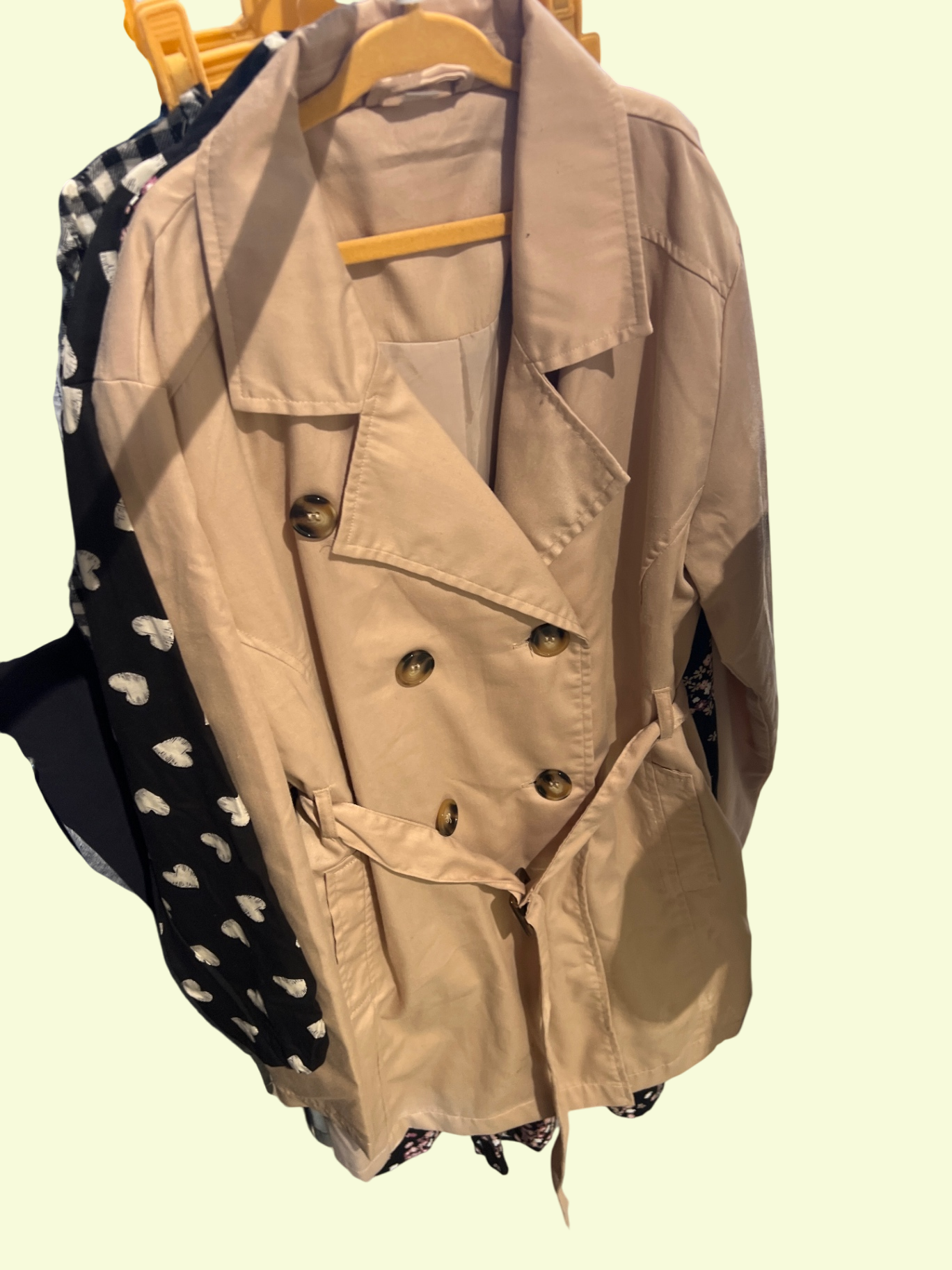 Trenchcoat Beige Gr.: 164