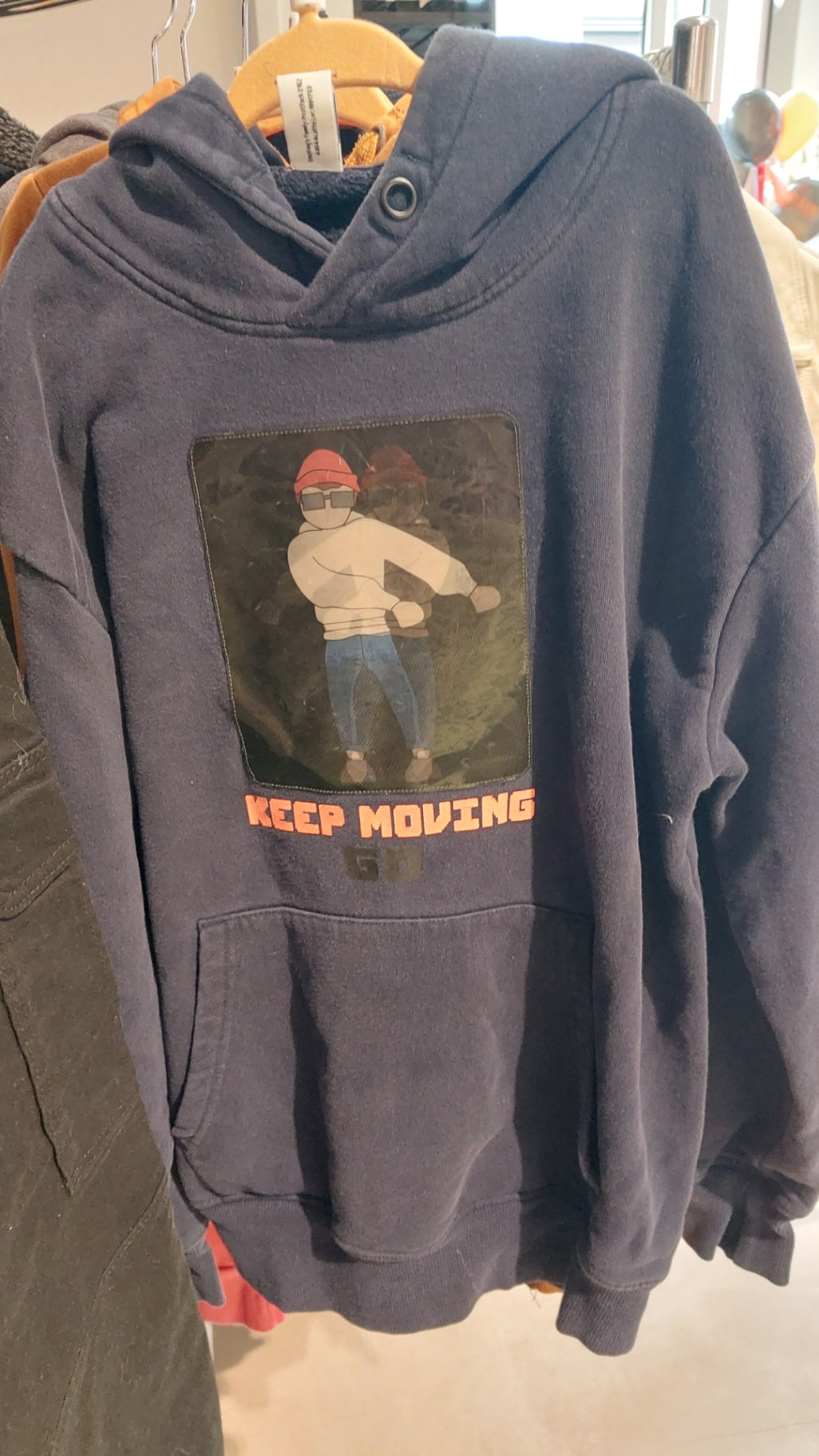 Yigga Hoodie Dunkelblau Gr.: 152