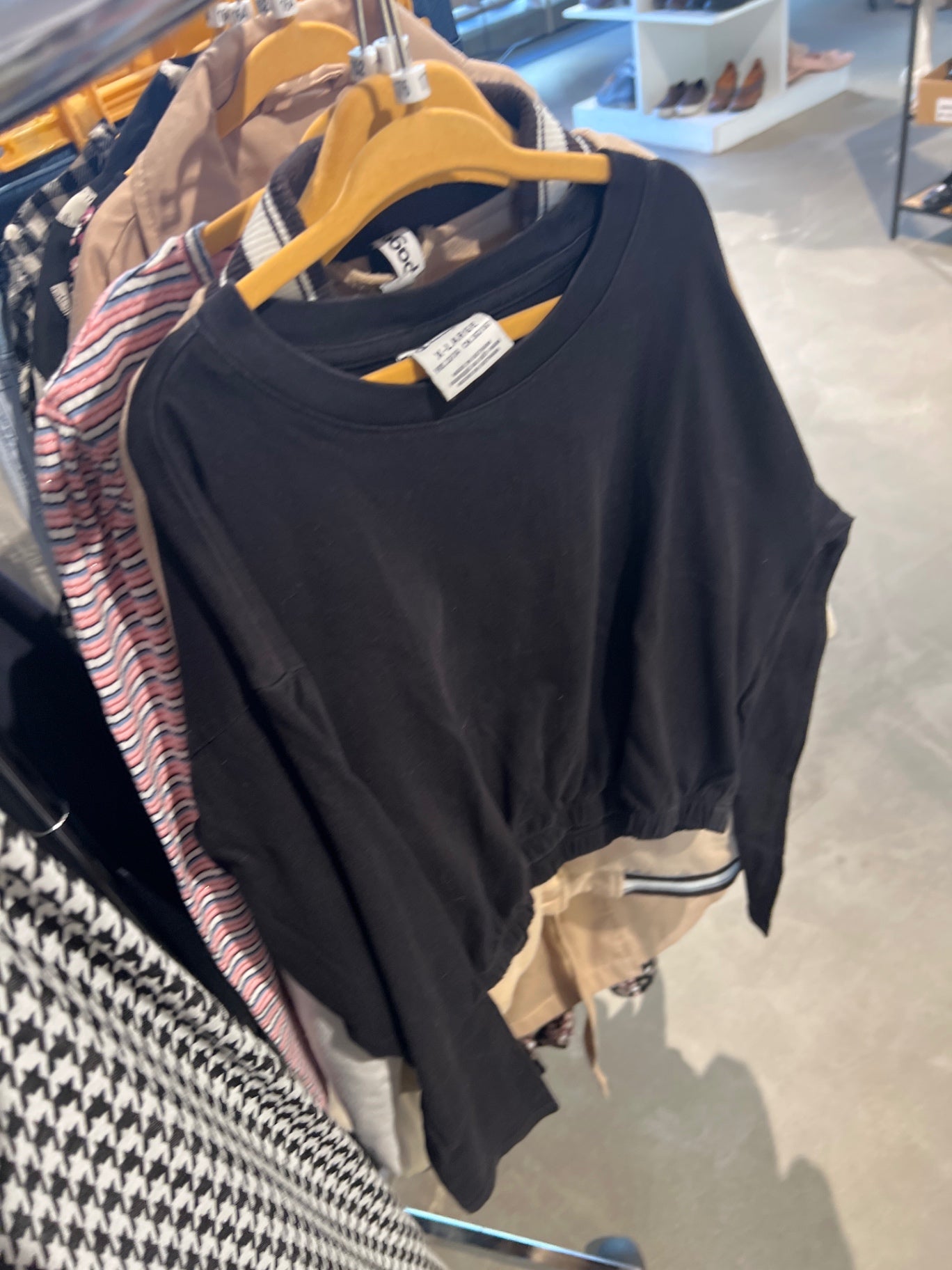 Champion Langarmshirt Schwarz Gr.: 176