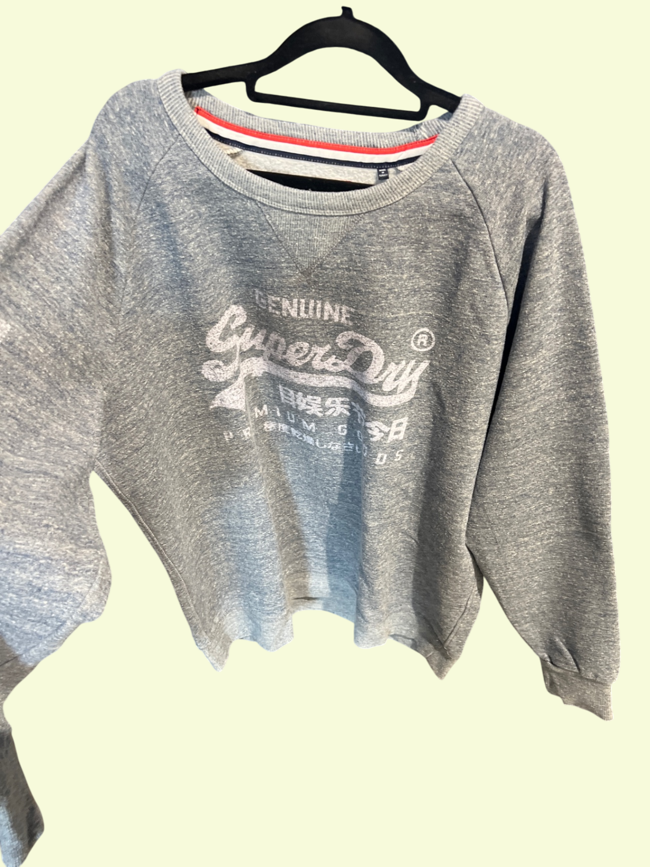 Superdry Pullover Grau Gr.: XXL