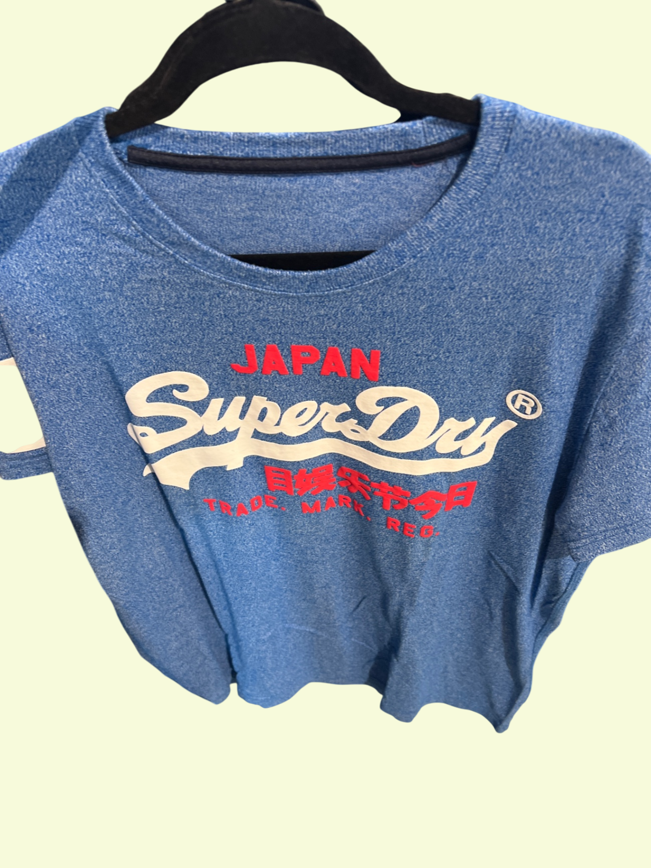 SuperDry T-Shirt Blau Gr.: M