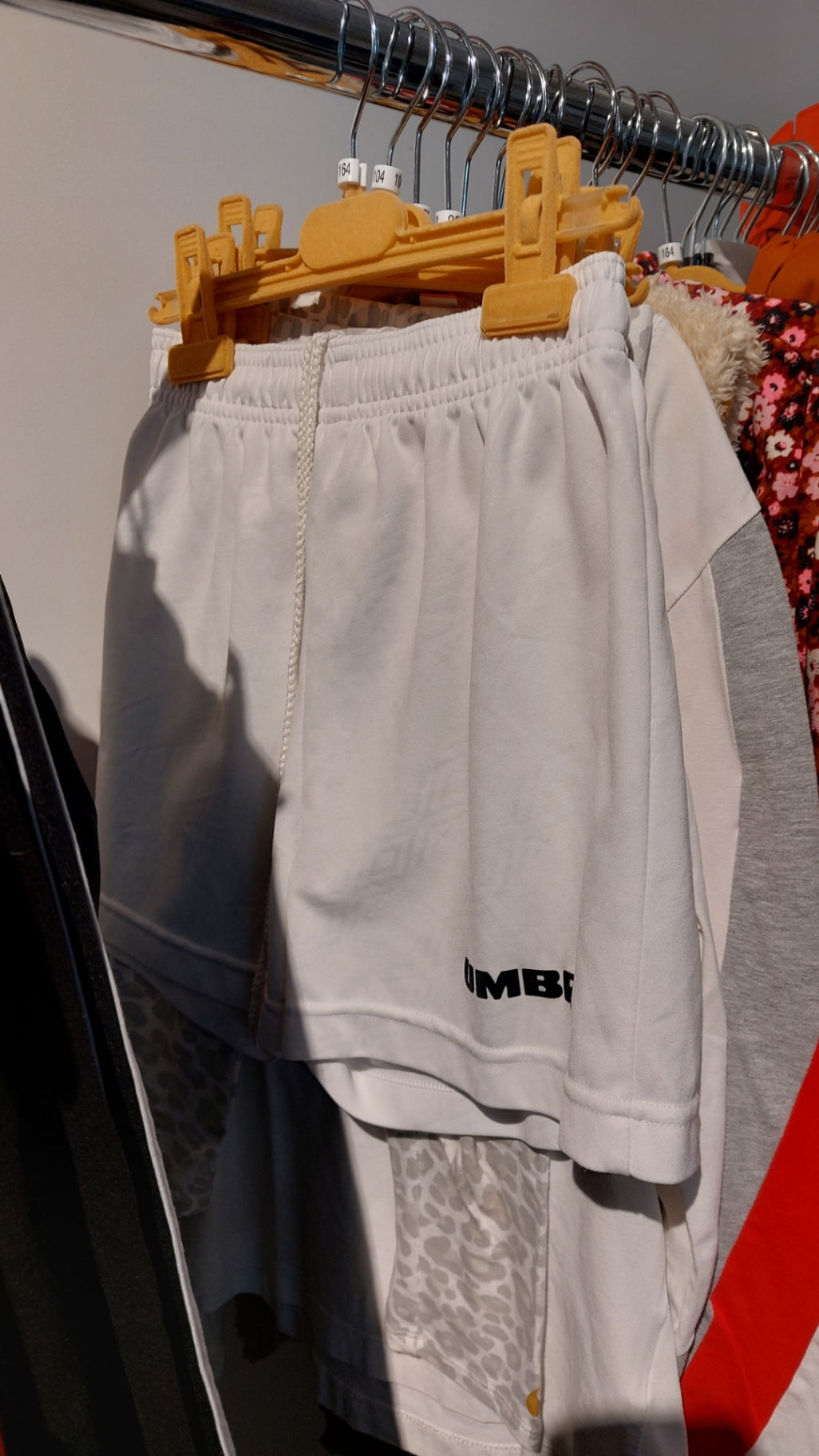 UMBRO Shorts Weiß Gr.: 164