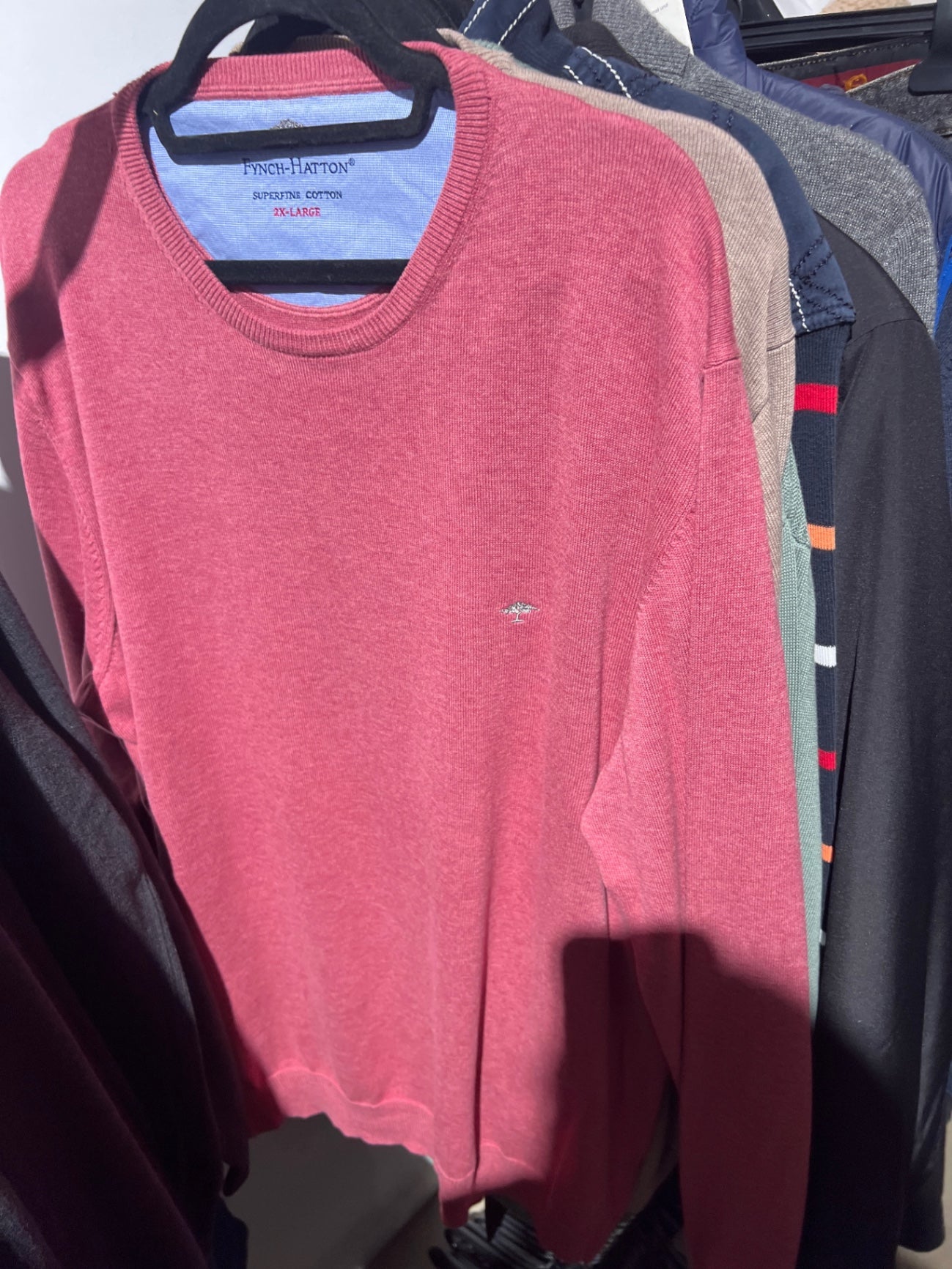 Fynch-Hatton Pullover Rot Gr.: XXL