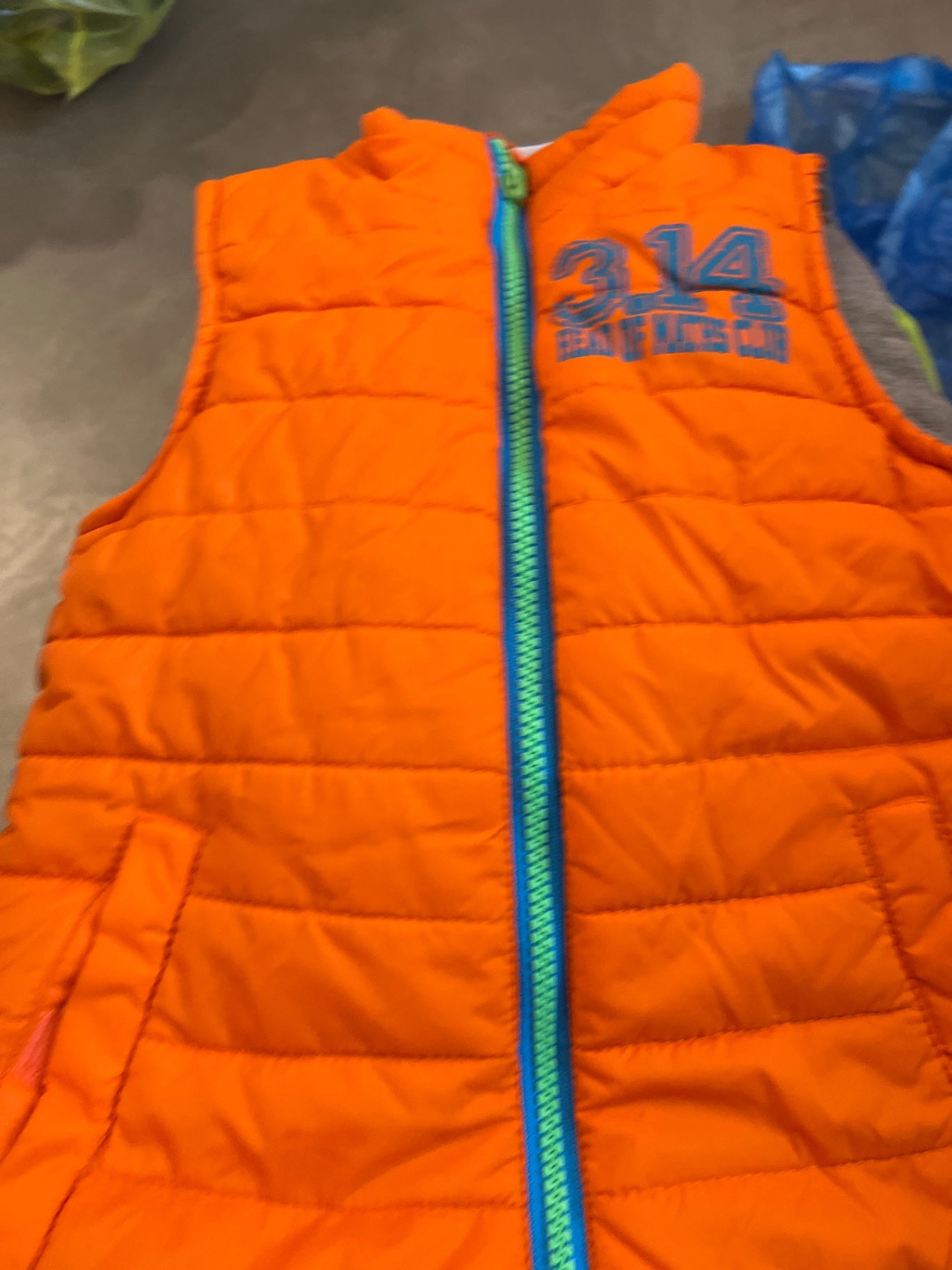 Topolino Weste Orange Gr.: 110