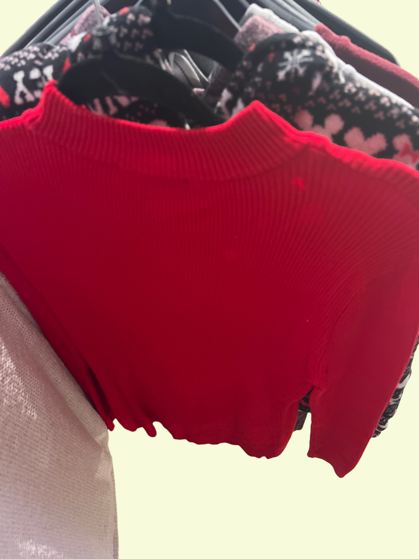 Melrose Pullover Rot Gr.: M