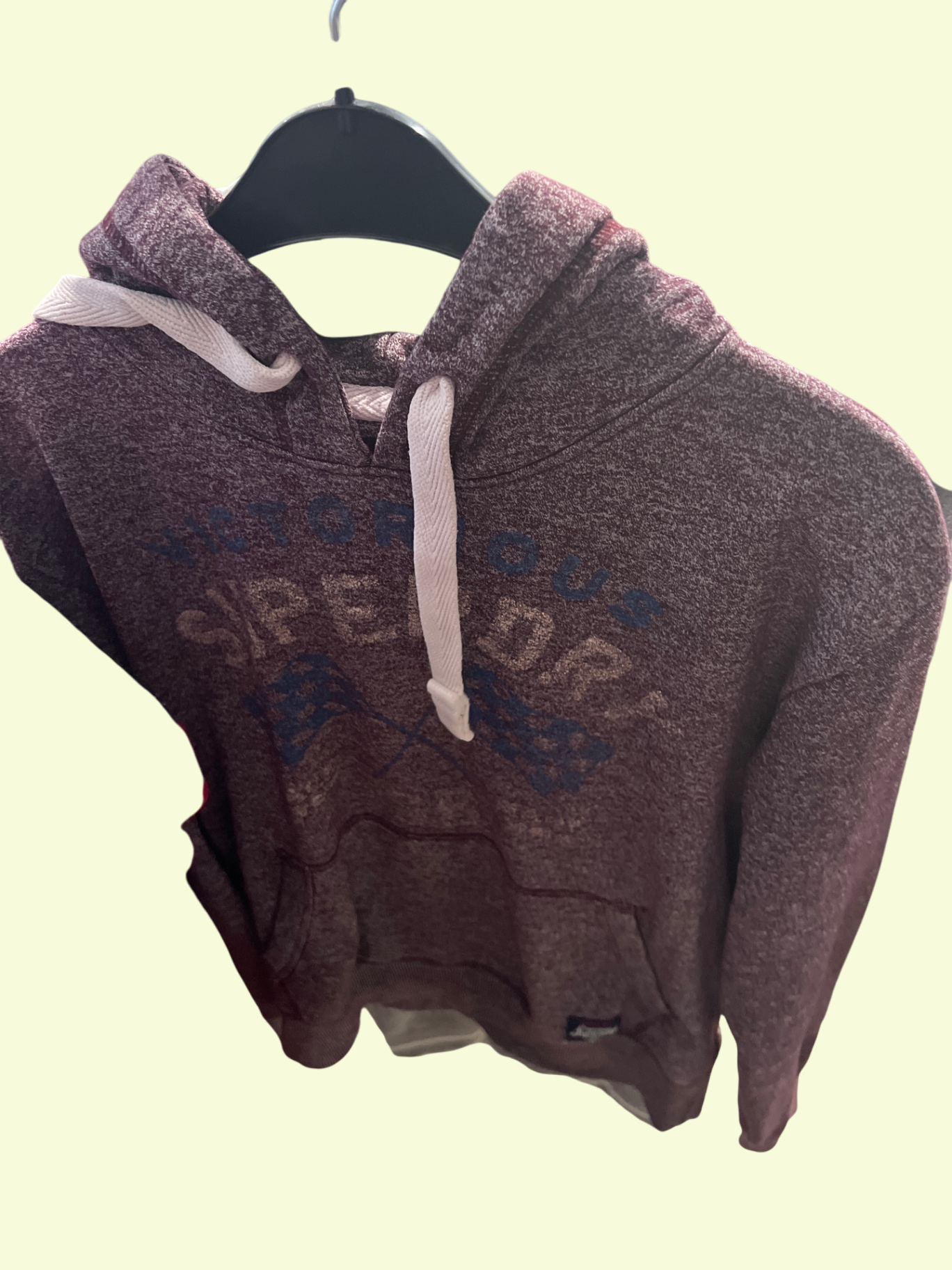 Superdry Hoodie Rot Gr.: M