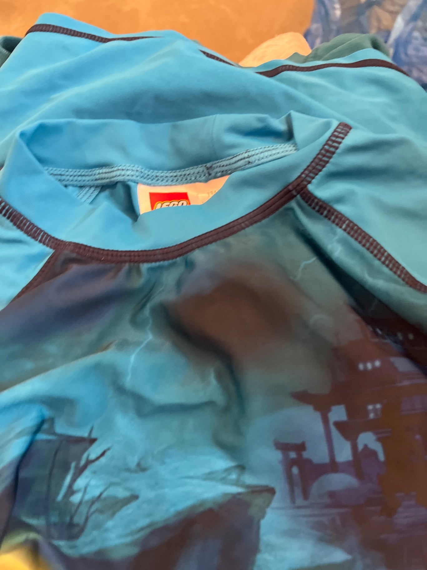 LEGO UV Shirt Blau Gr.: 134/140