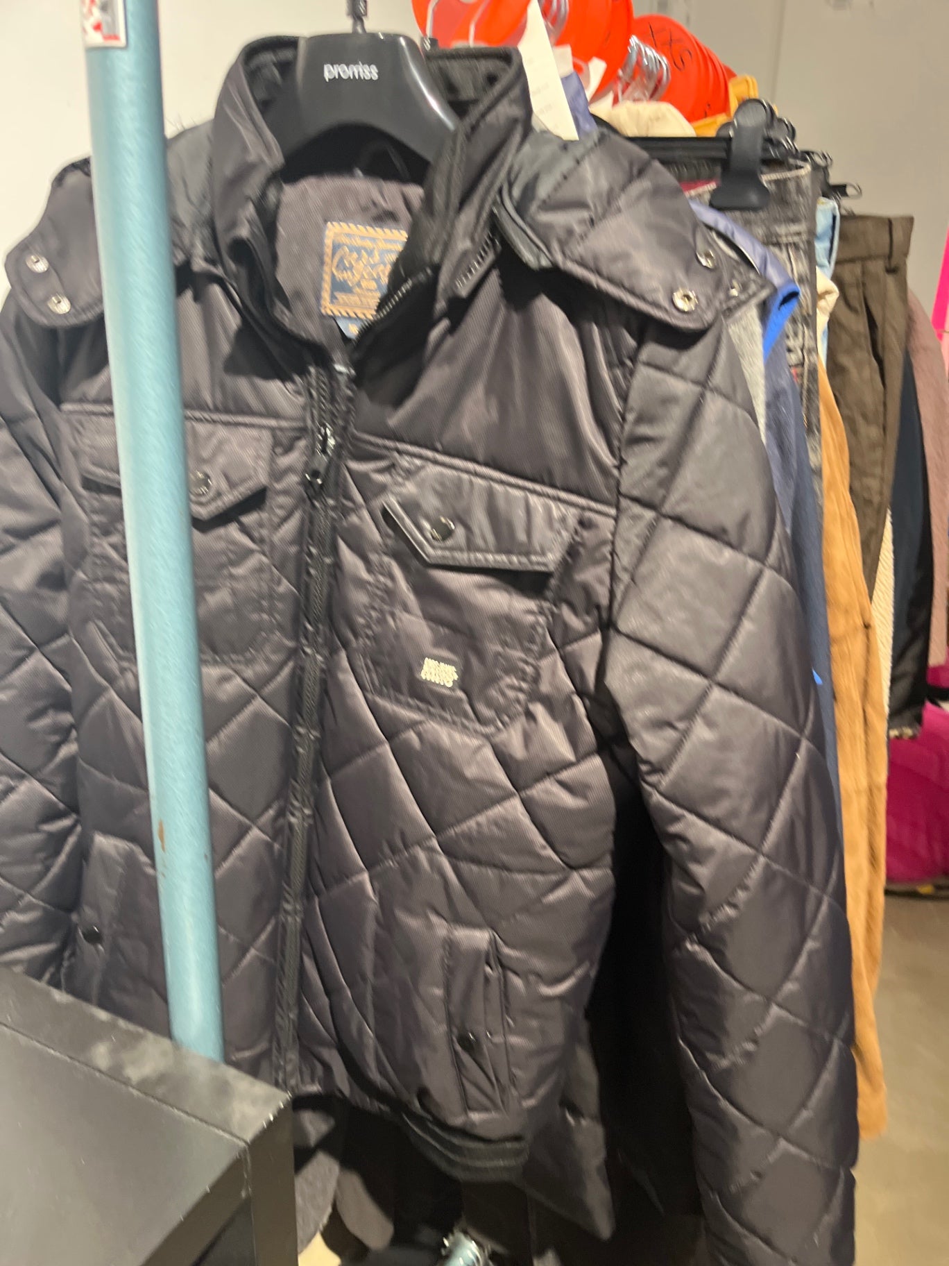 Cars Jeans Jacke Schwarz Gr.: S
