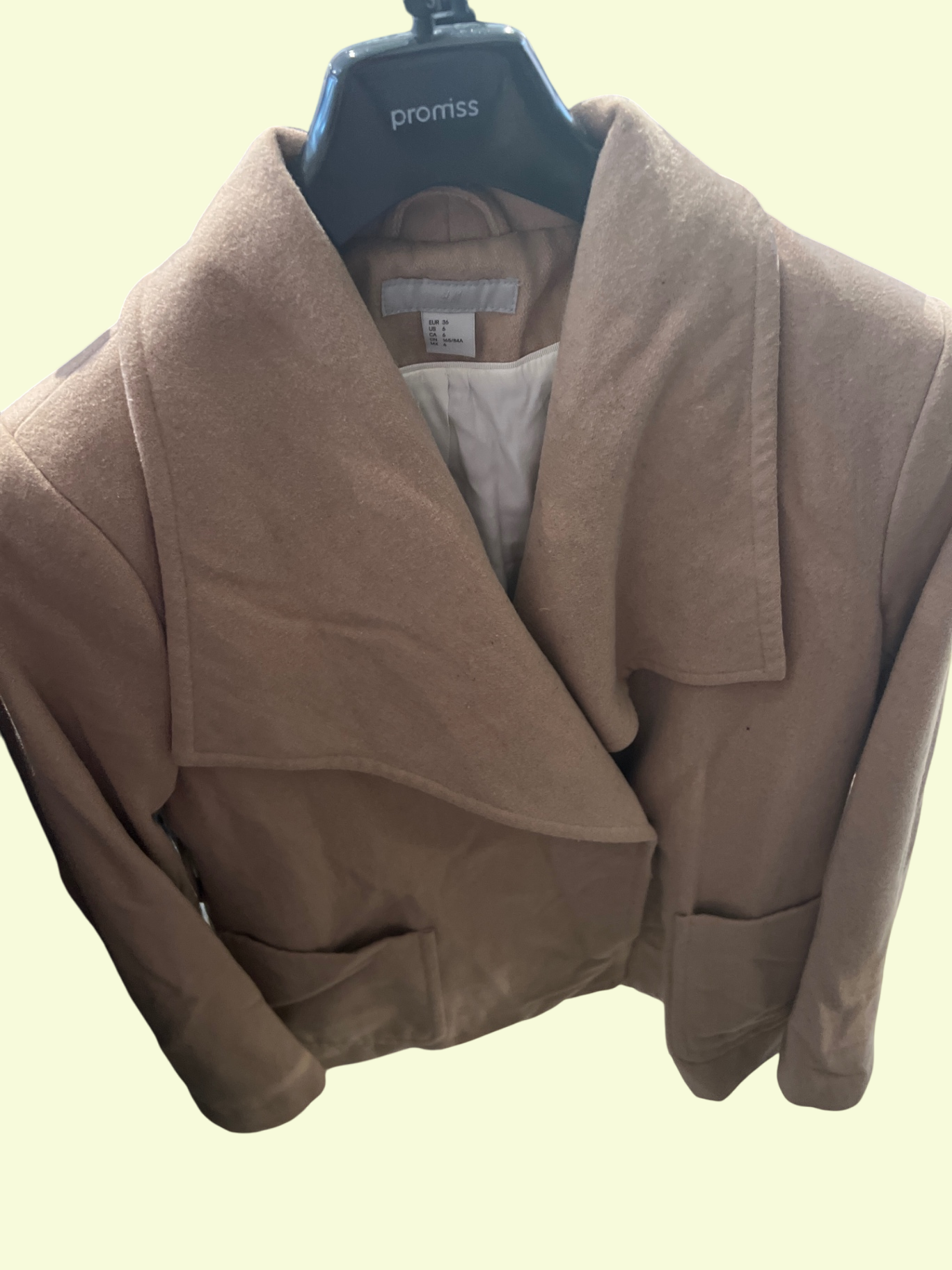 H&M Jacke Beige Gr.: S