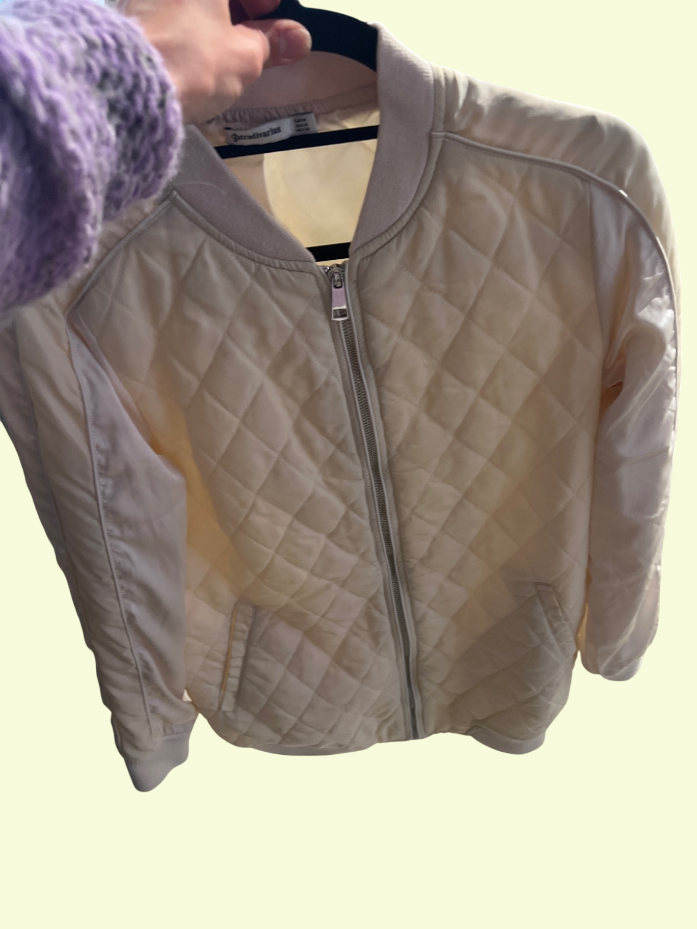 Stradivarius Jacke Beige Gr.: M
