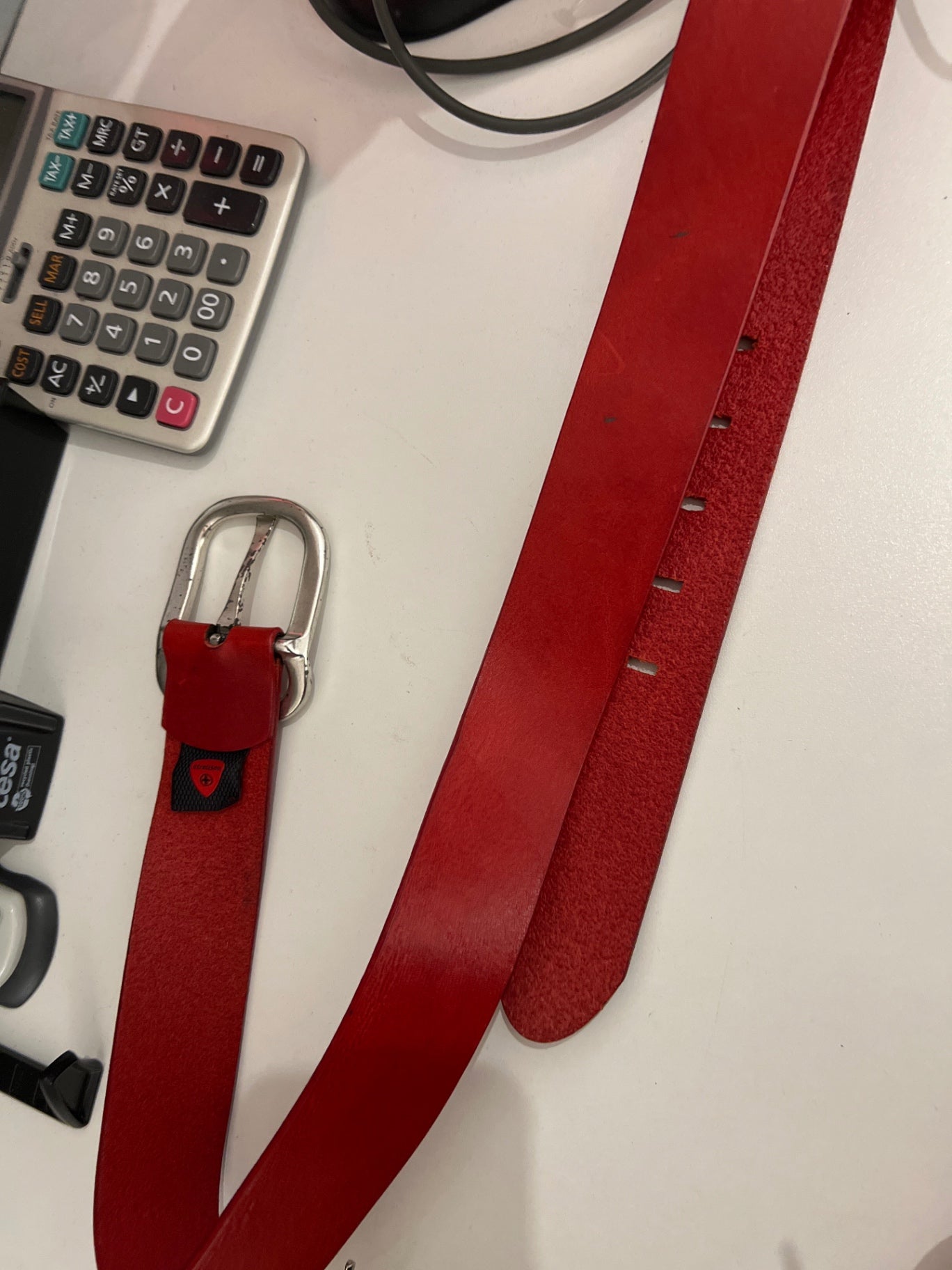 Strellson Gürtel Rot