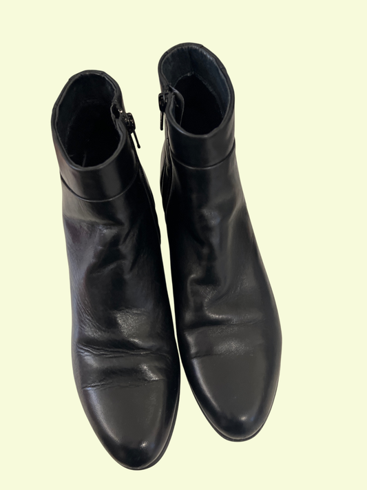 5th Avenue Leder Stiefeletten Schwarz Gr.: 41