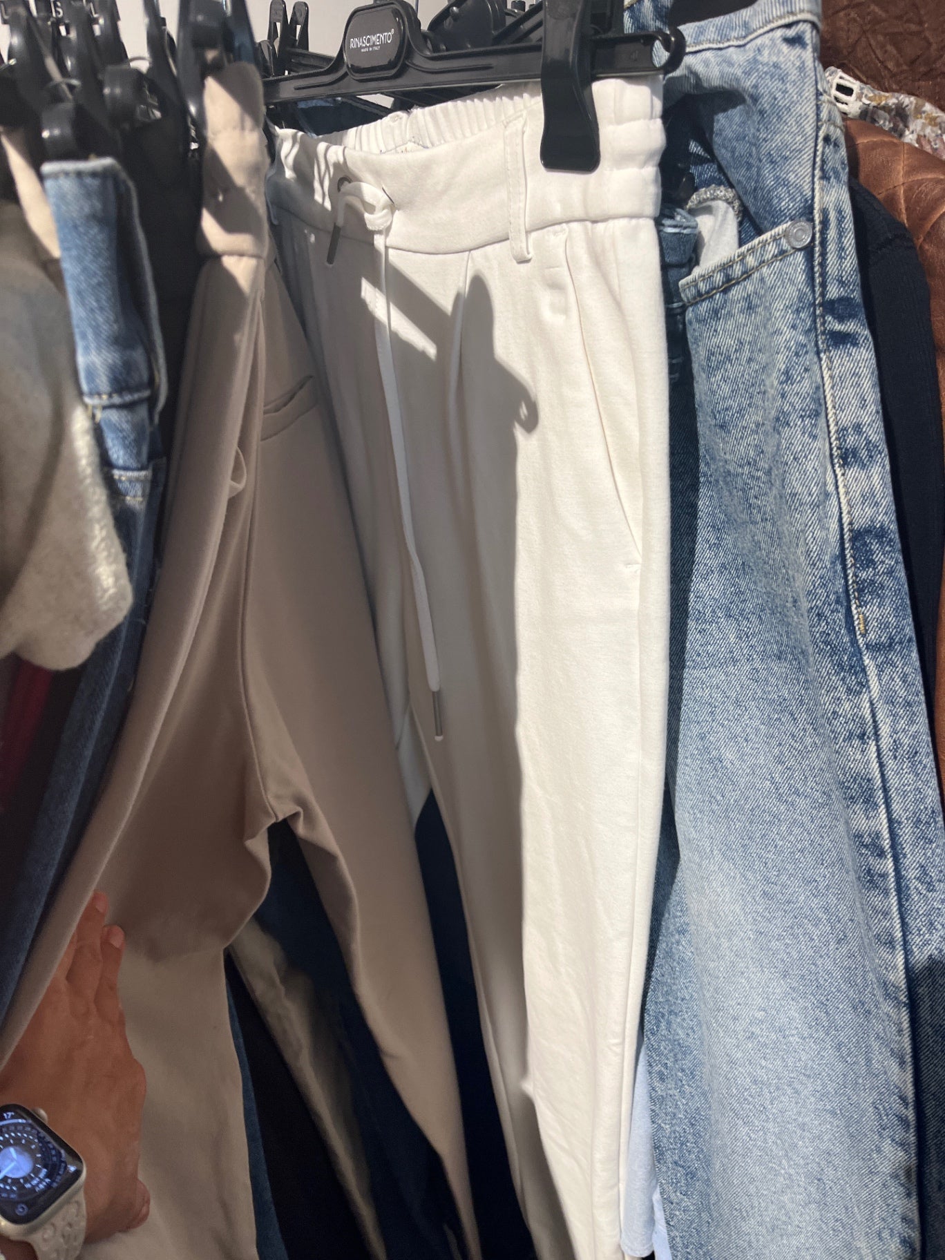 Only Joggpants Weiss Gr.: S