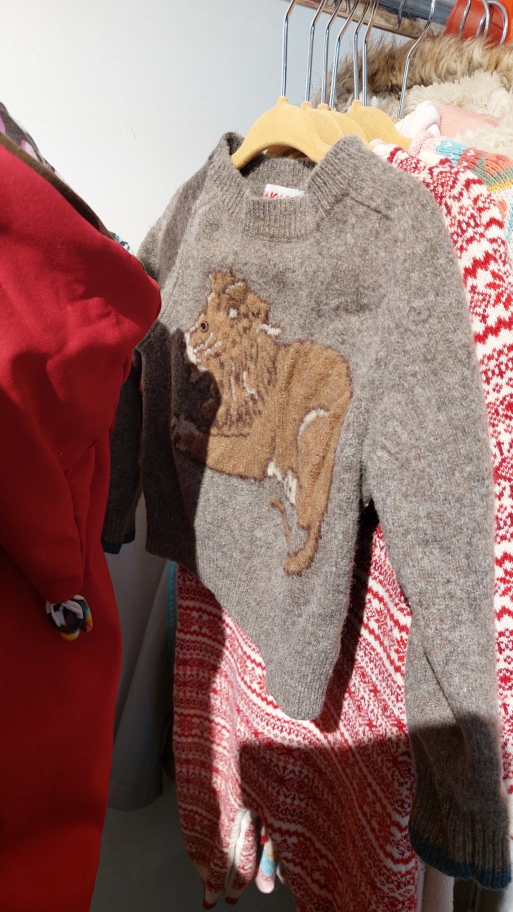 Cath kids Pullover Graubraun Gr.: 86