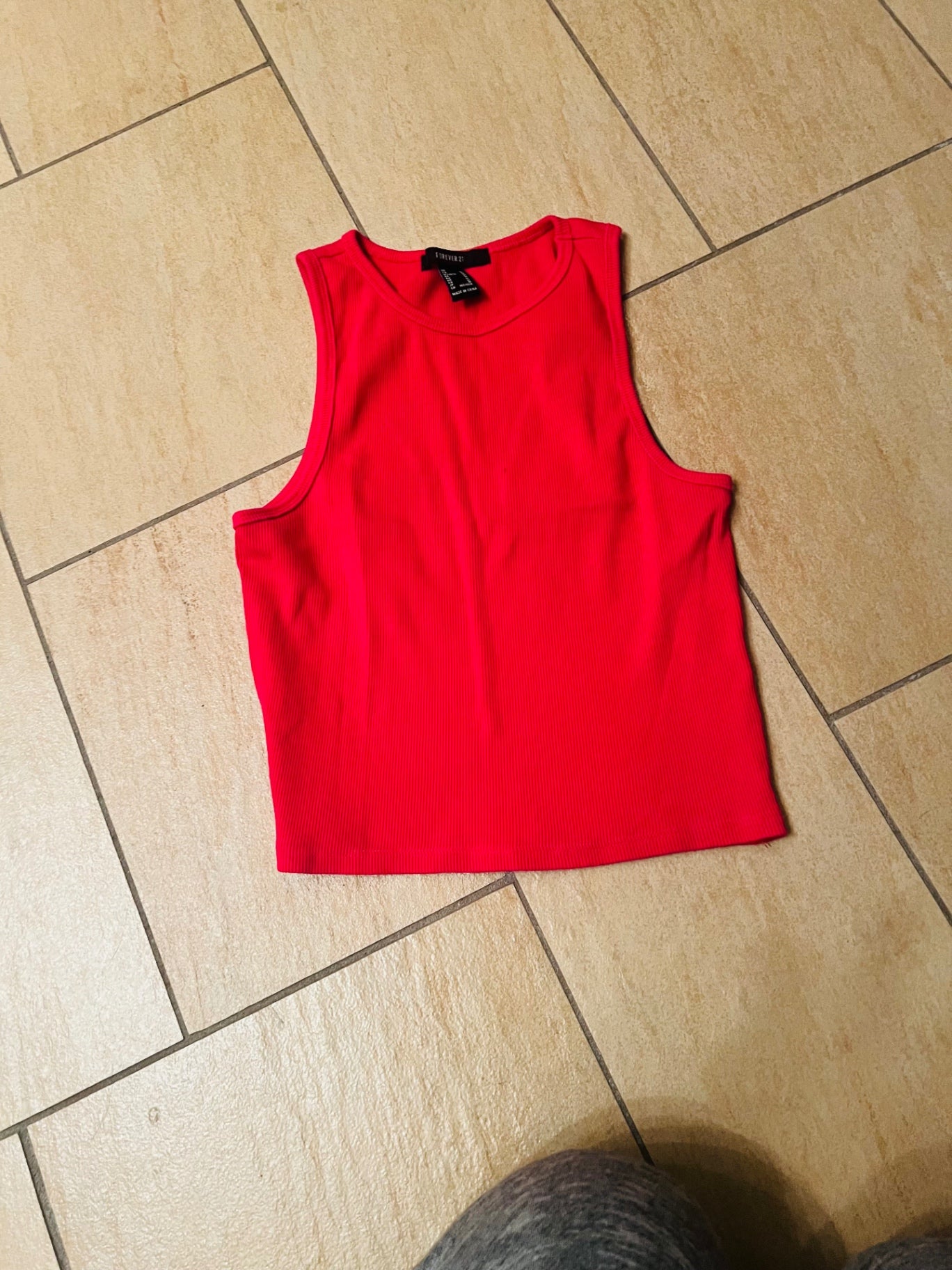 Forever 21 Oberteil Rot Gr.: M