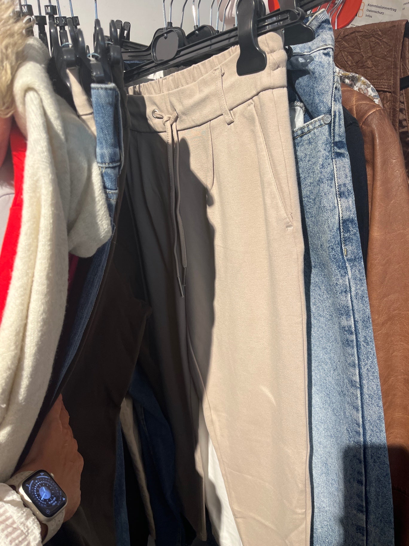 Obly Joggpants Beige Gr.: S