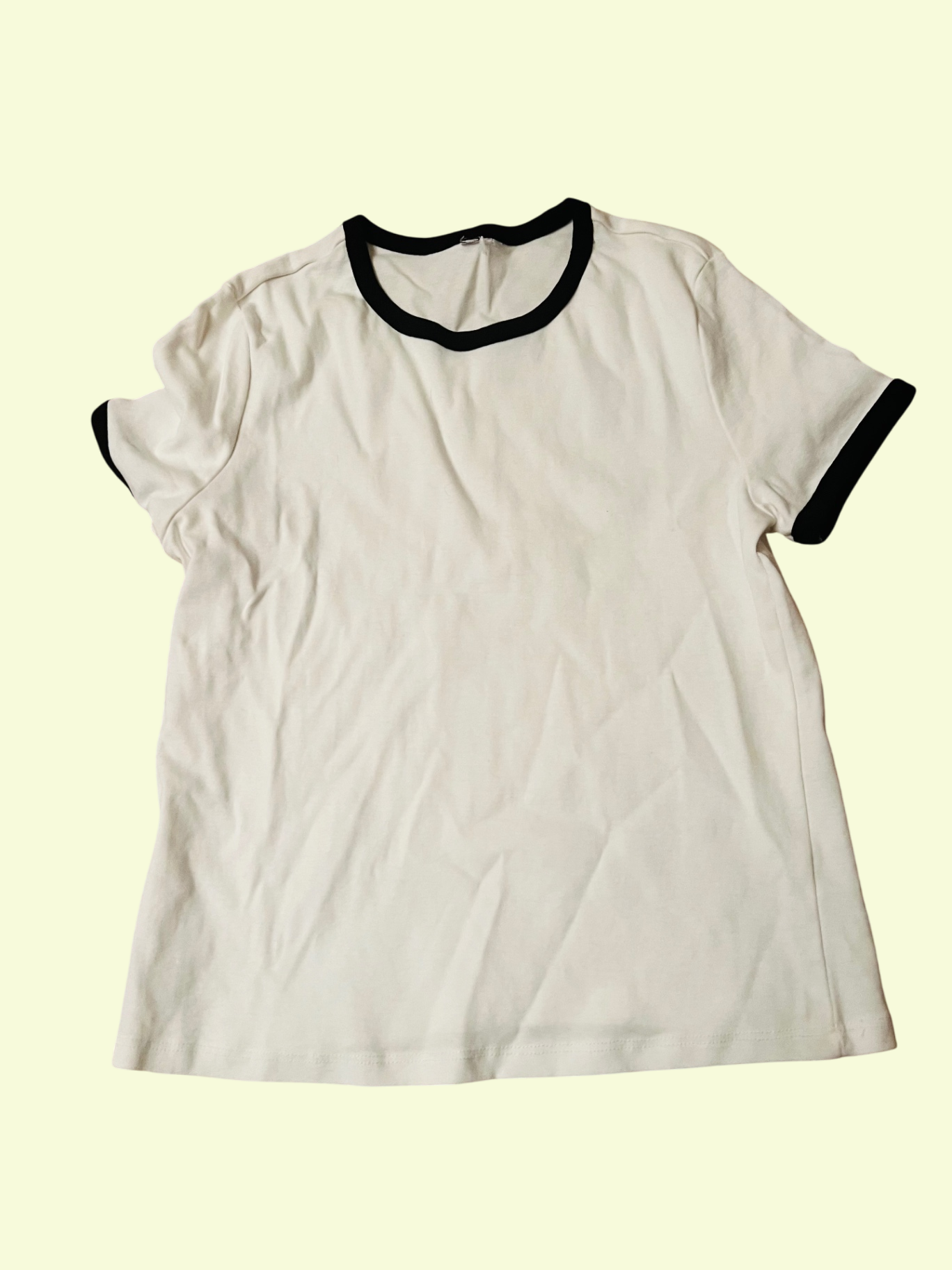 T-Shirt Weiß Gr.: S