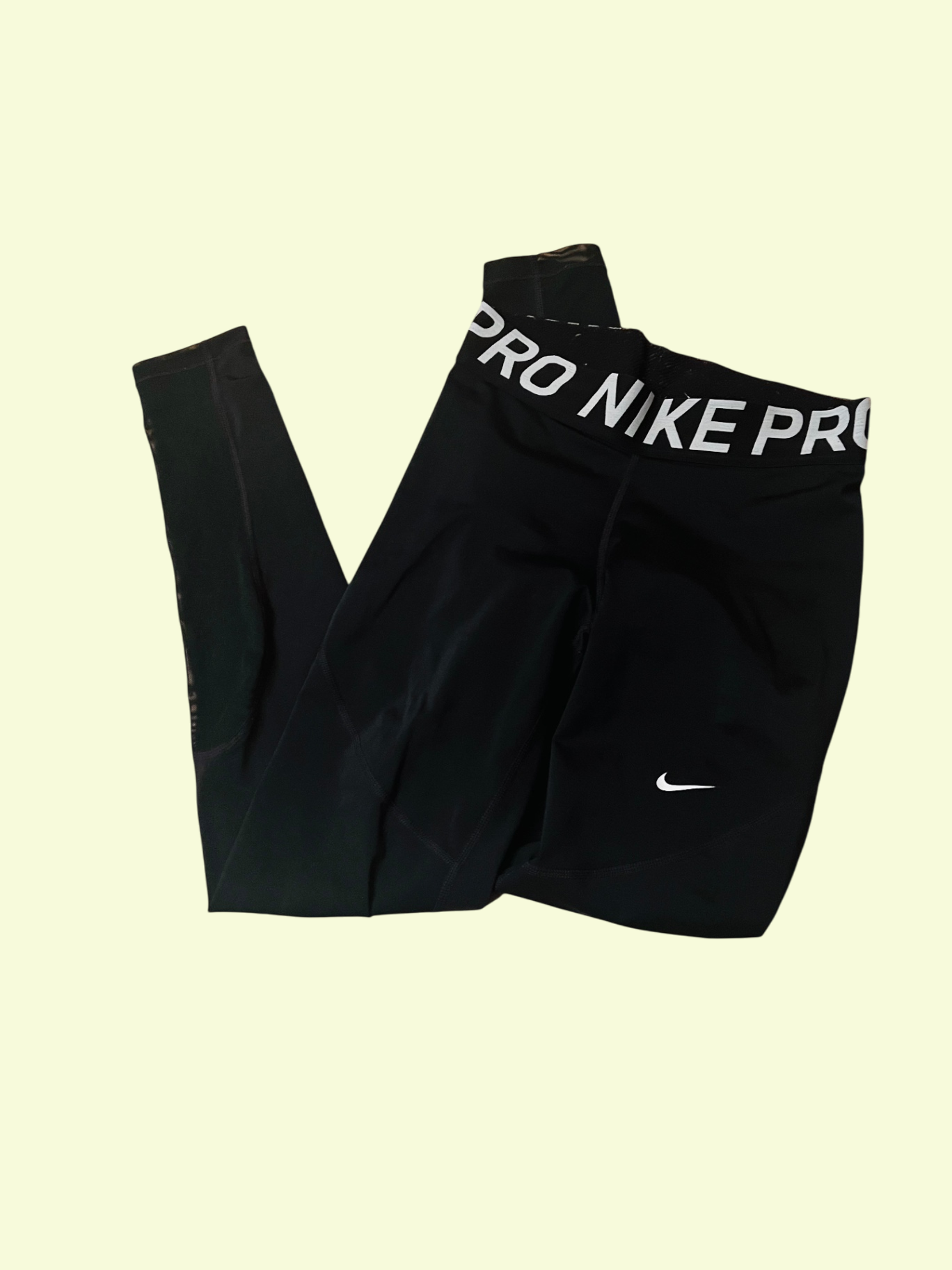 Nike Leggings Schwarz Gr.: M