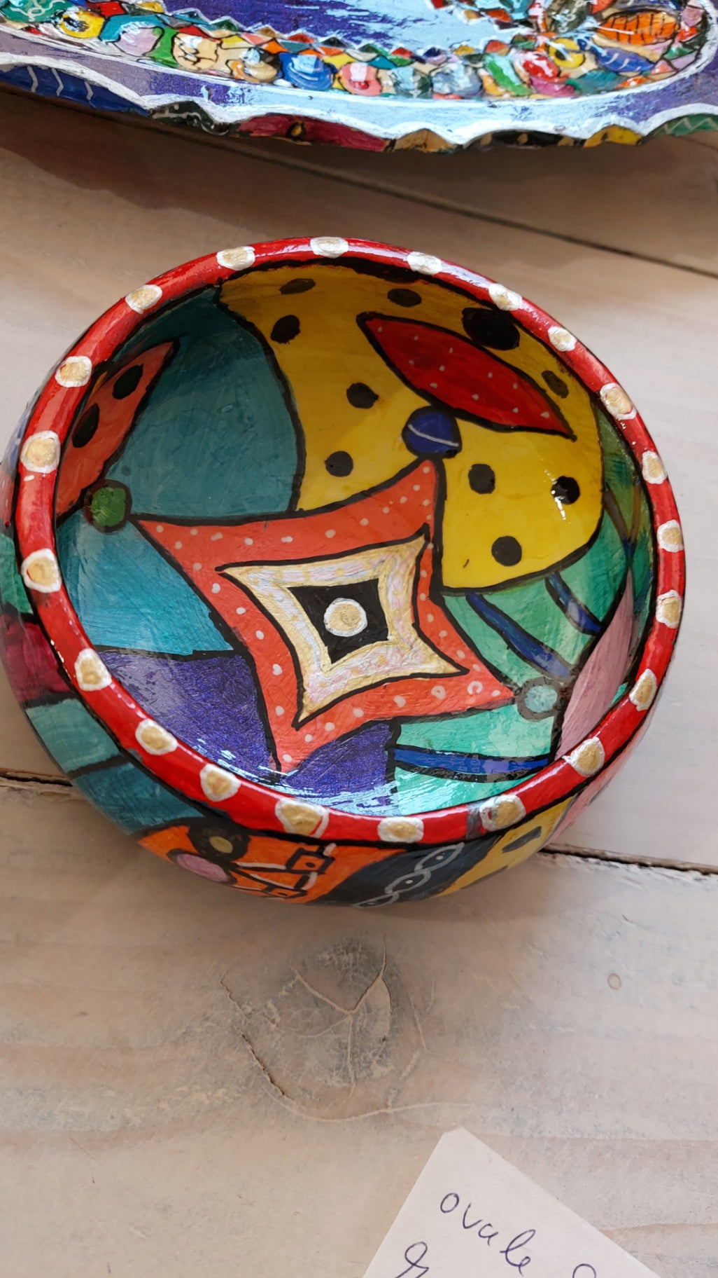 Pop-UP Upcycling kleine Schale Bunt 
