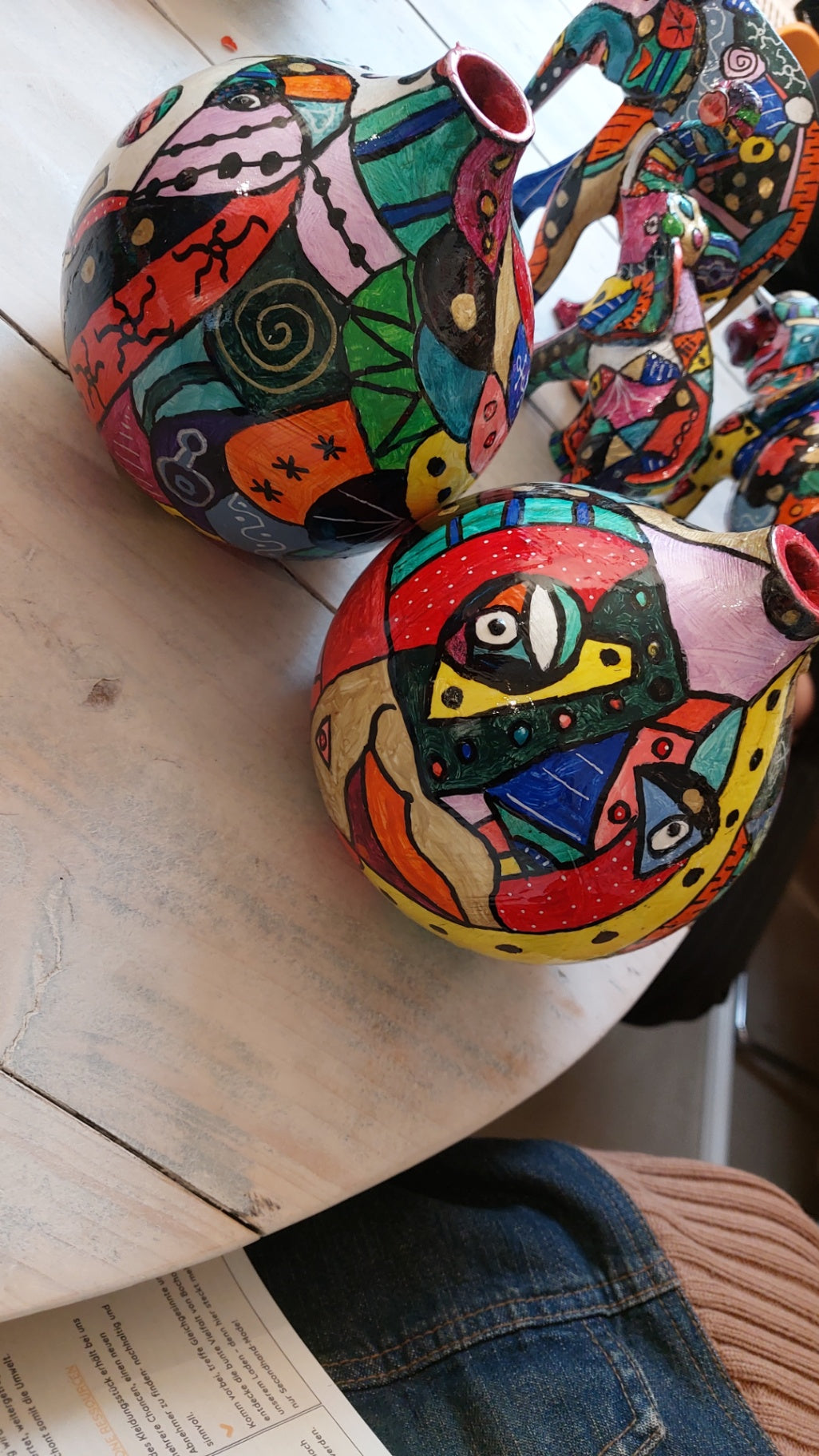 Pop-UP Upcycling Dekovase Bunt