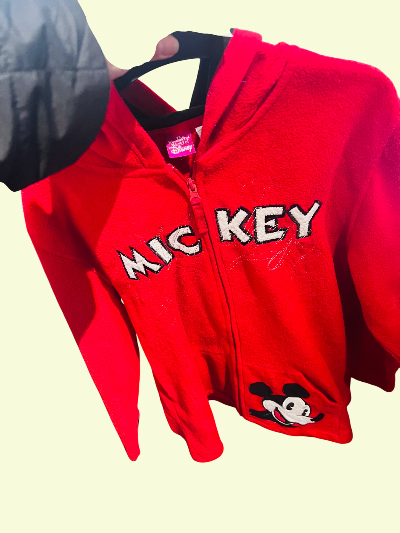 Walt Disney FleeceJacke Rot Gr.: M/L