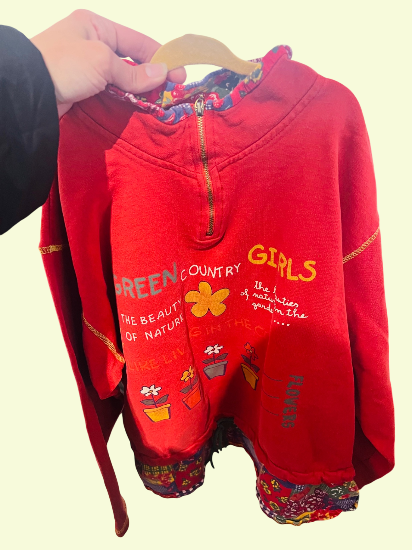 TRUE VINTAGE! Pullover Rot Gr.: 164