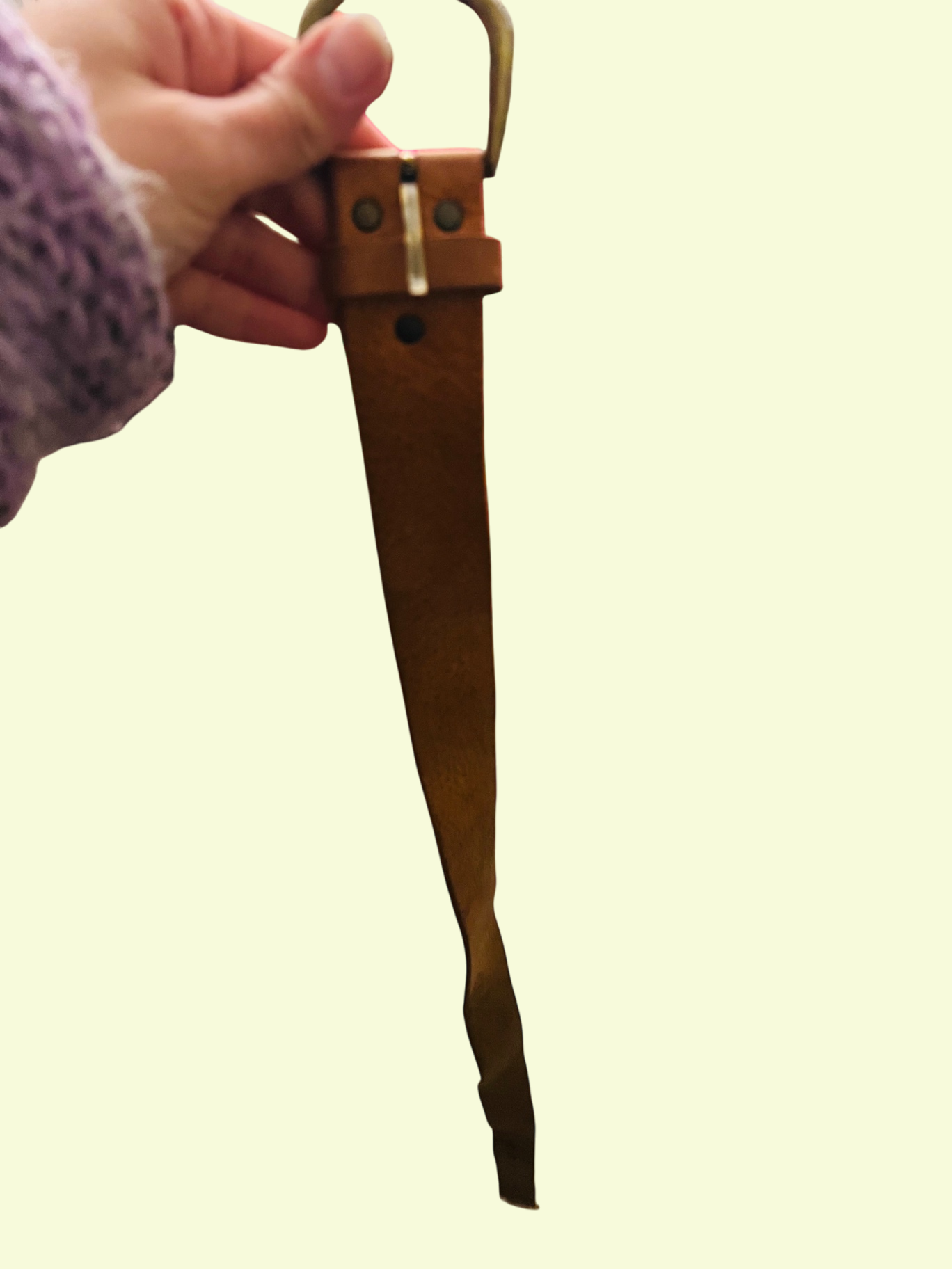 Gürtel Braun Leder