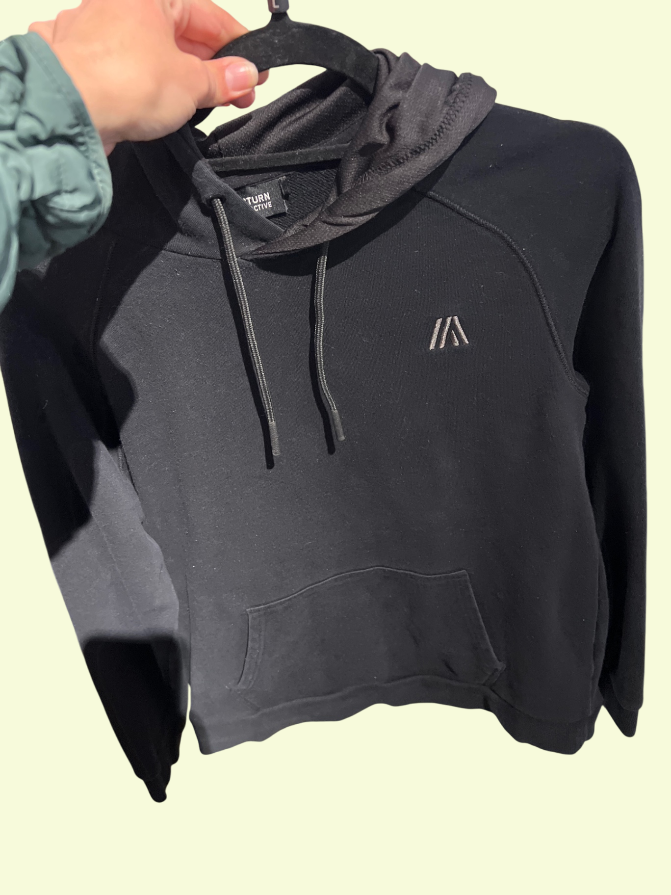 YourTurn Hoodie Schwarz Gr.: L