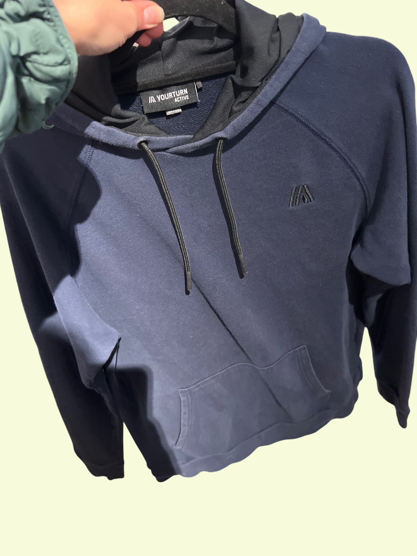 YOURTURN Hoodie Marineblau Gr.: L