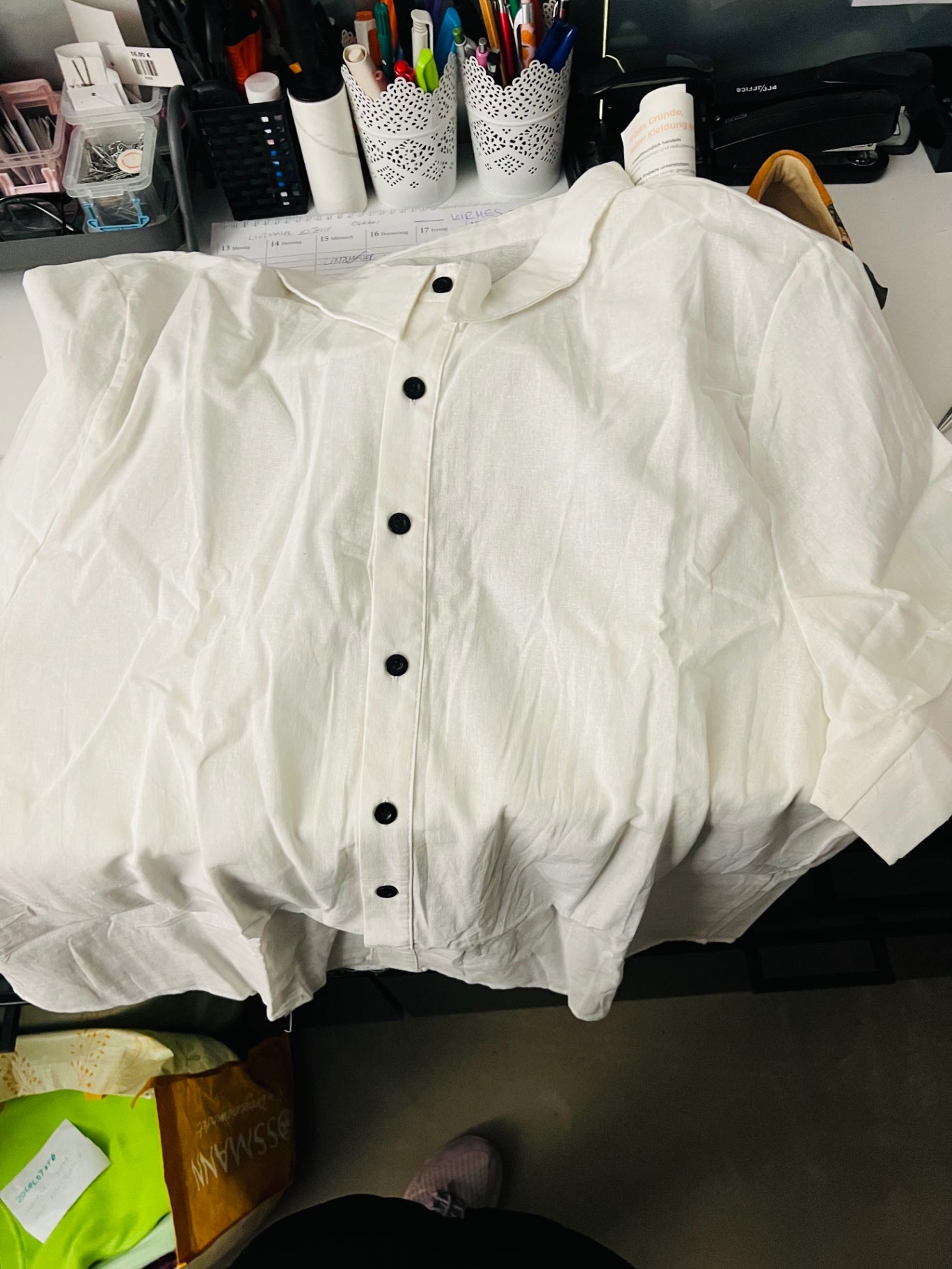 Hemd Weiß Gr.: XXL