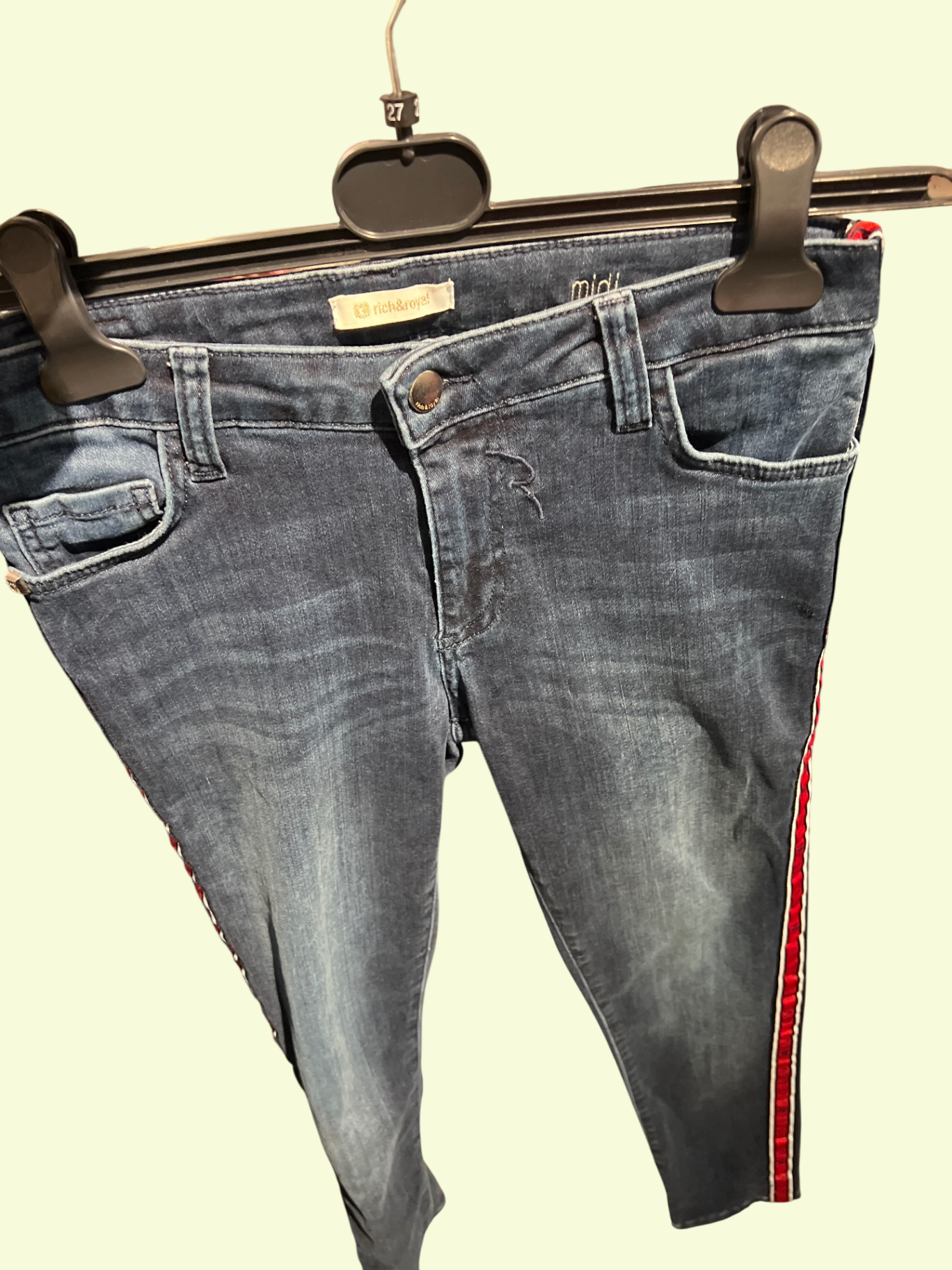 rich&royal Jeans Blau Gr.: 27