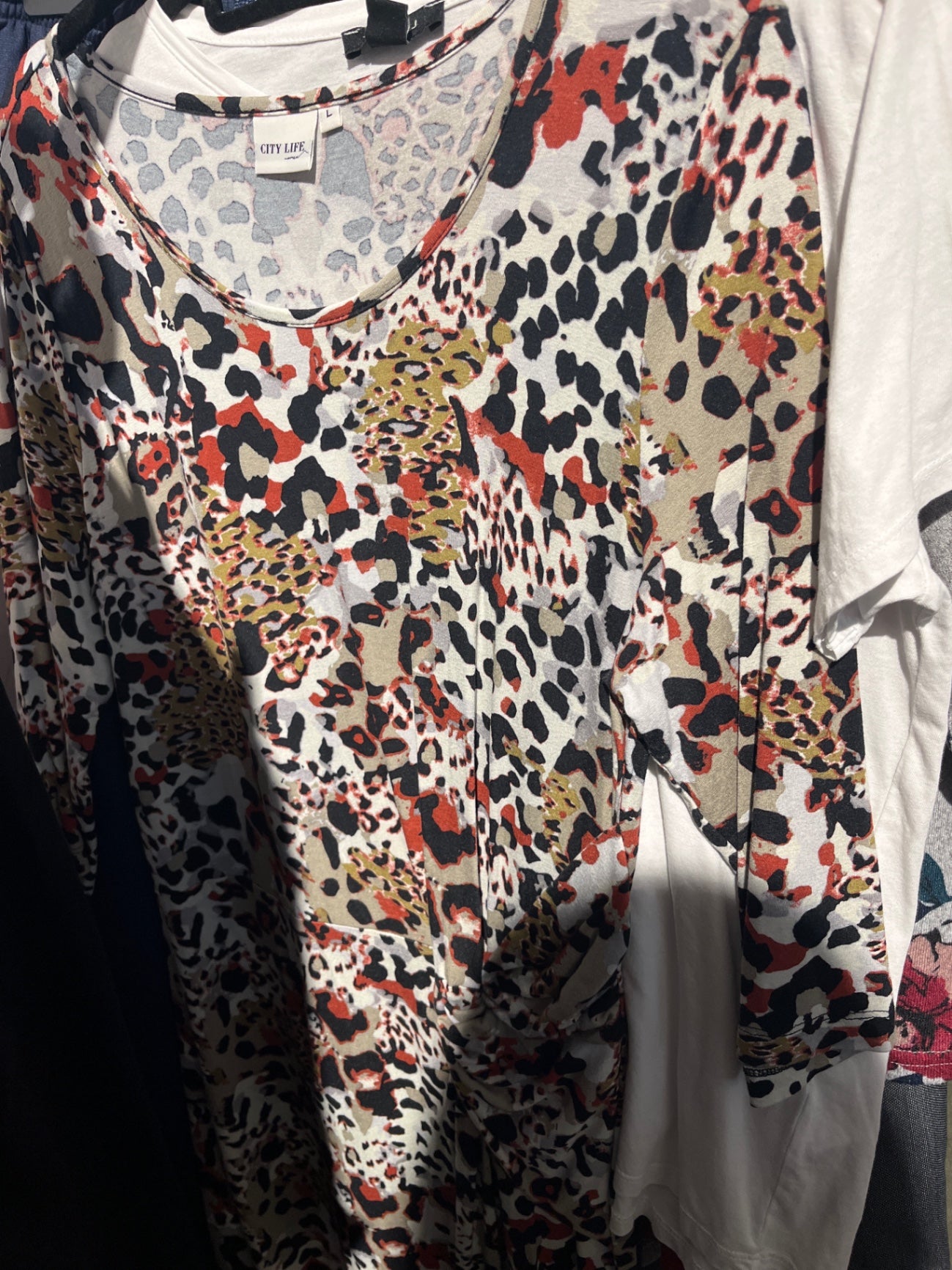 CITY LIFE Kleid Multicolor Gr.: L
