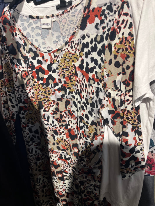 CITY LIFE Kleid Multicolor Gr.: L