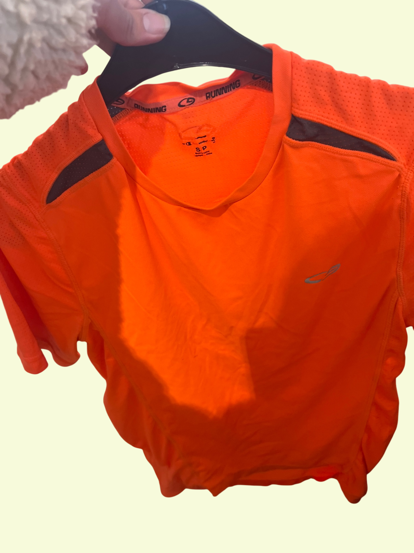 Champion T-Shirt Orangerot Gr.: S