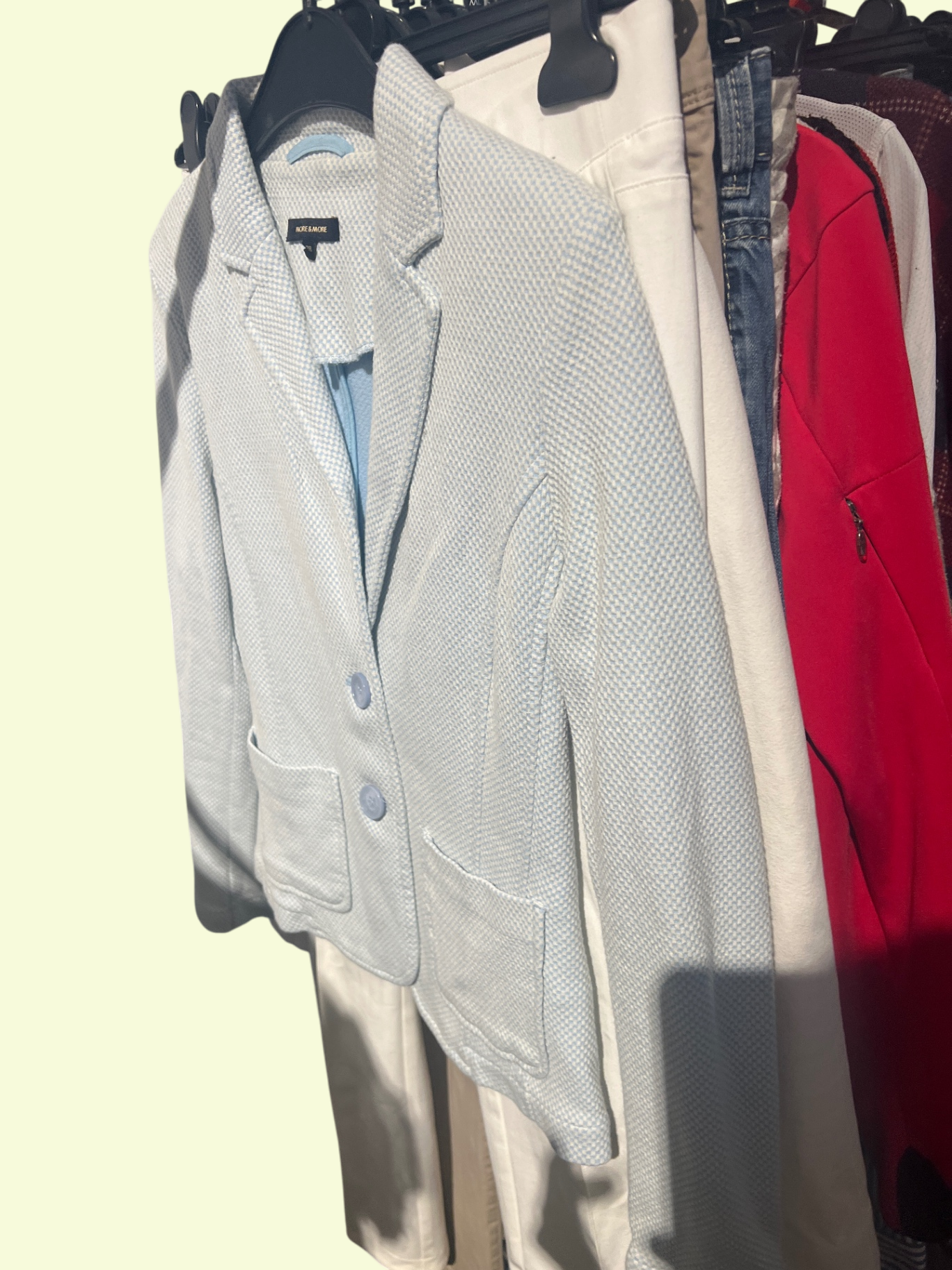 More&More Blazer Hellblau Gr.: M