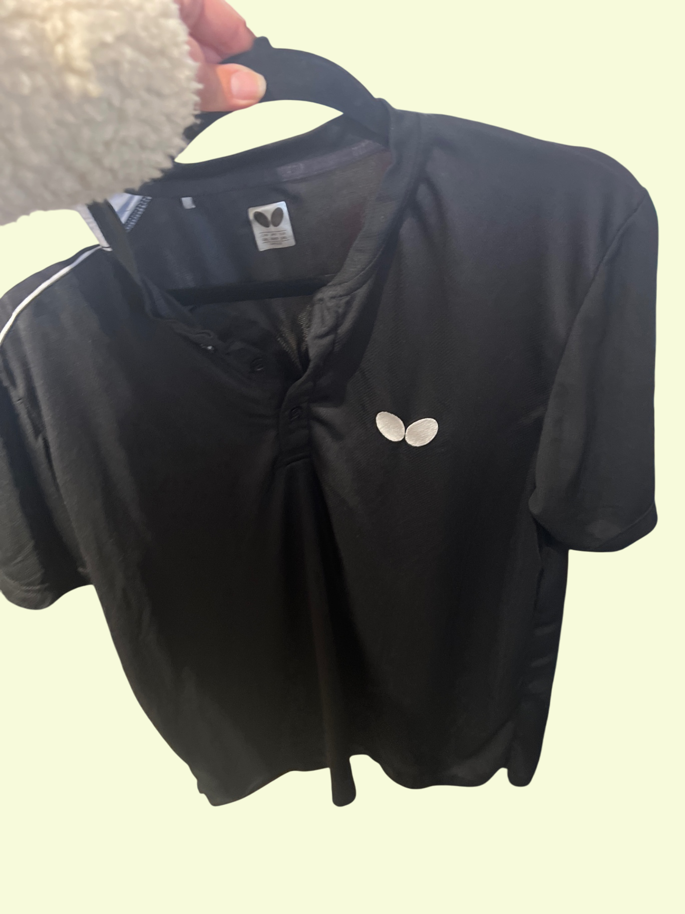 Butterfly T-Shirt Schwarz Gr.: XL